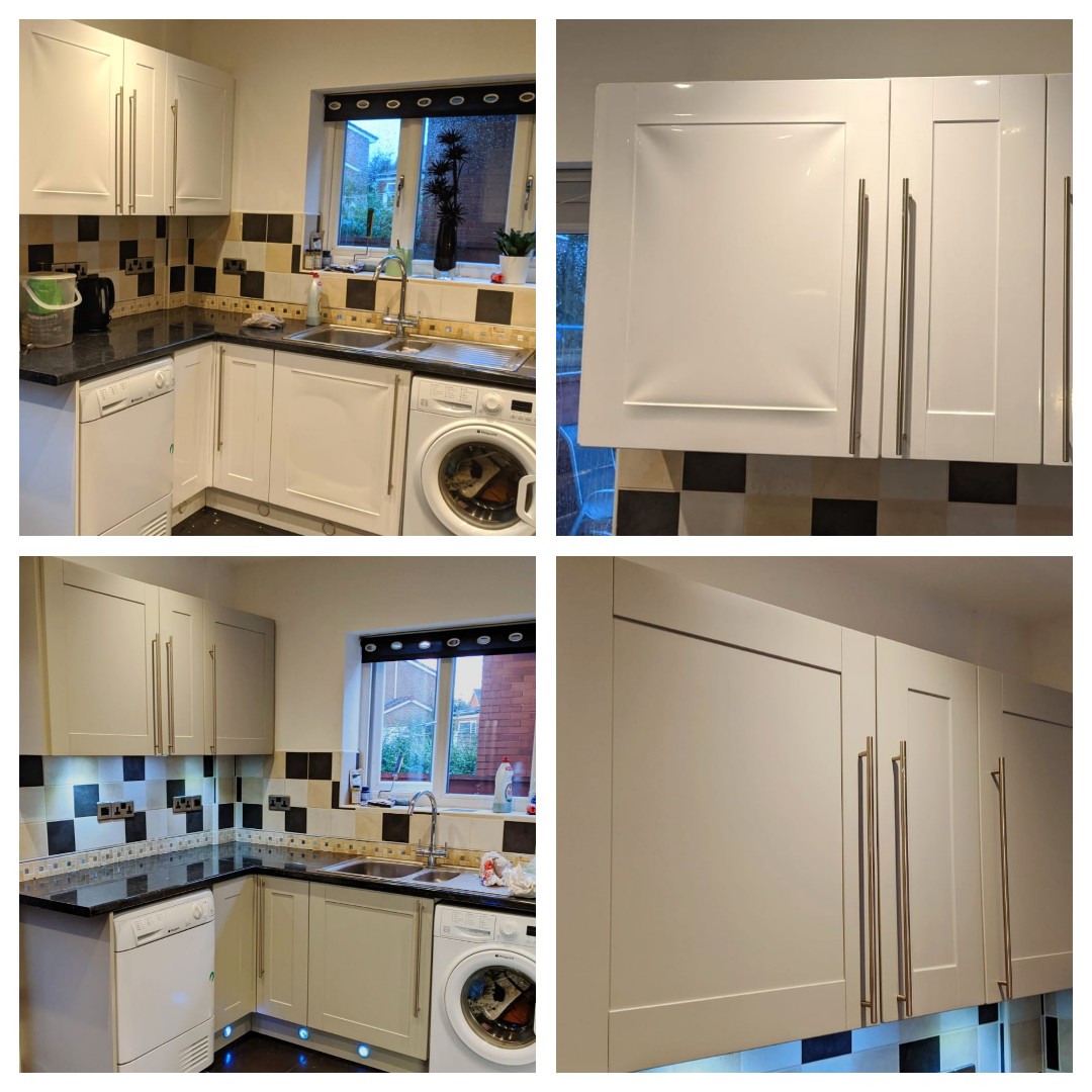 Kitchen Spray vs Kitchen Wrapping WeSpray