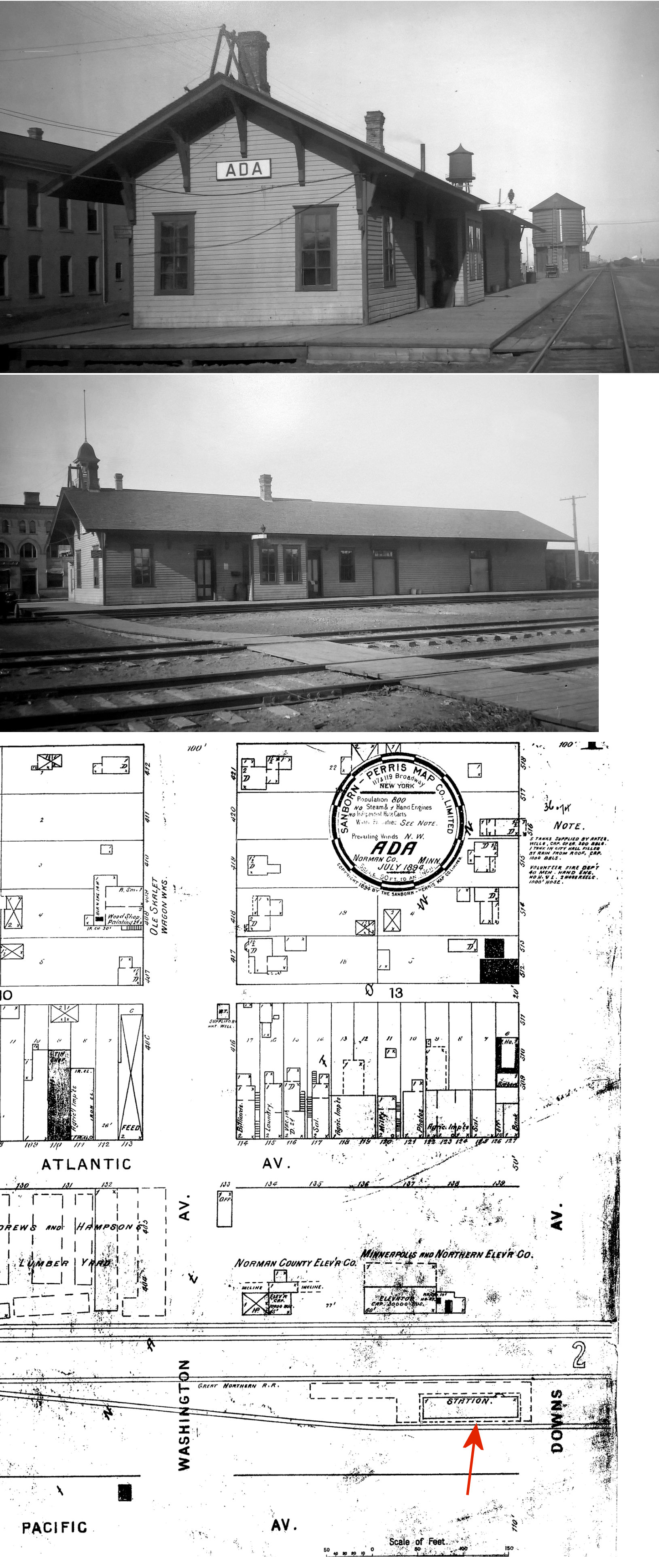 Norman County Minnesota Railroad Stations
