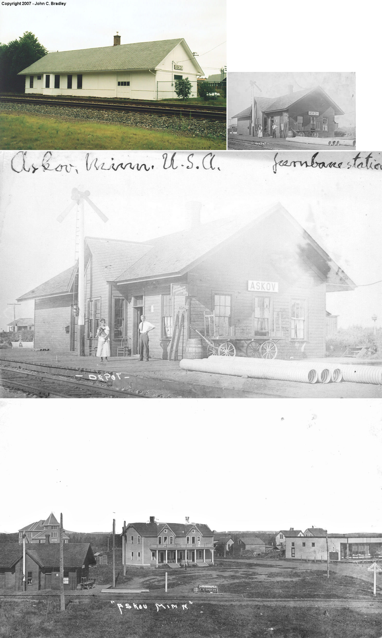 Pine County Minnesota Railroad Stations