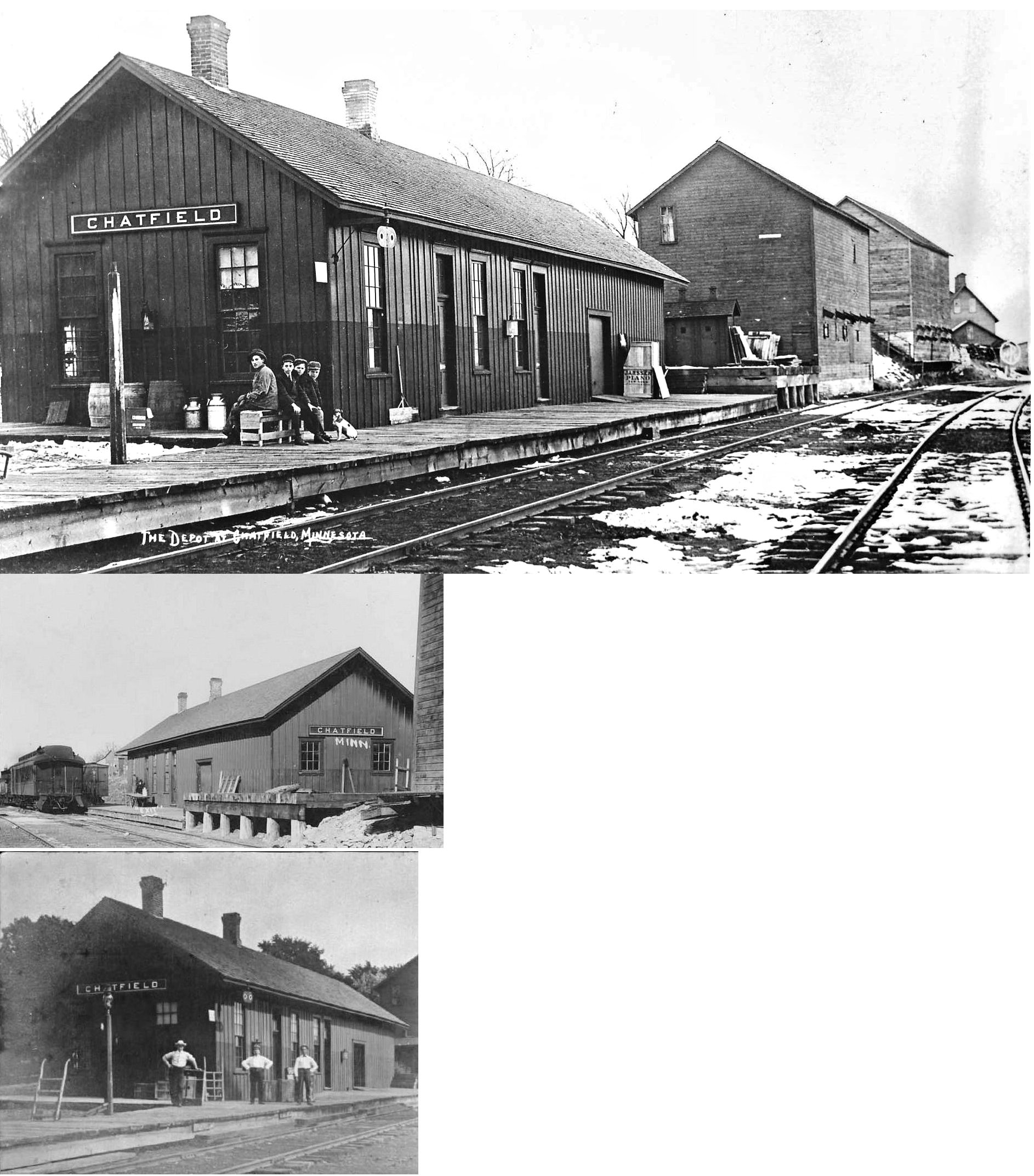Fillmore County Minnesota Railroad Stations