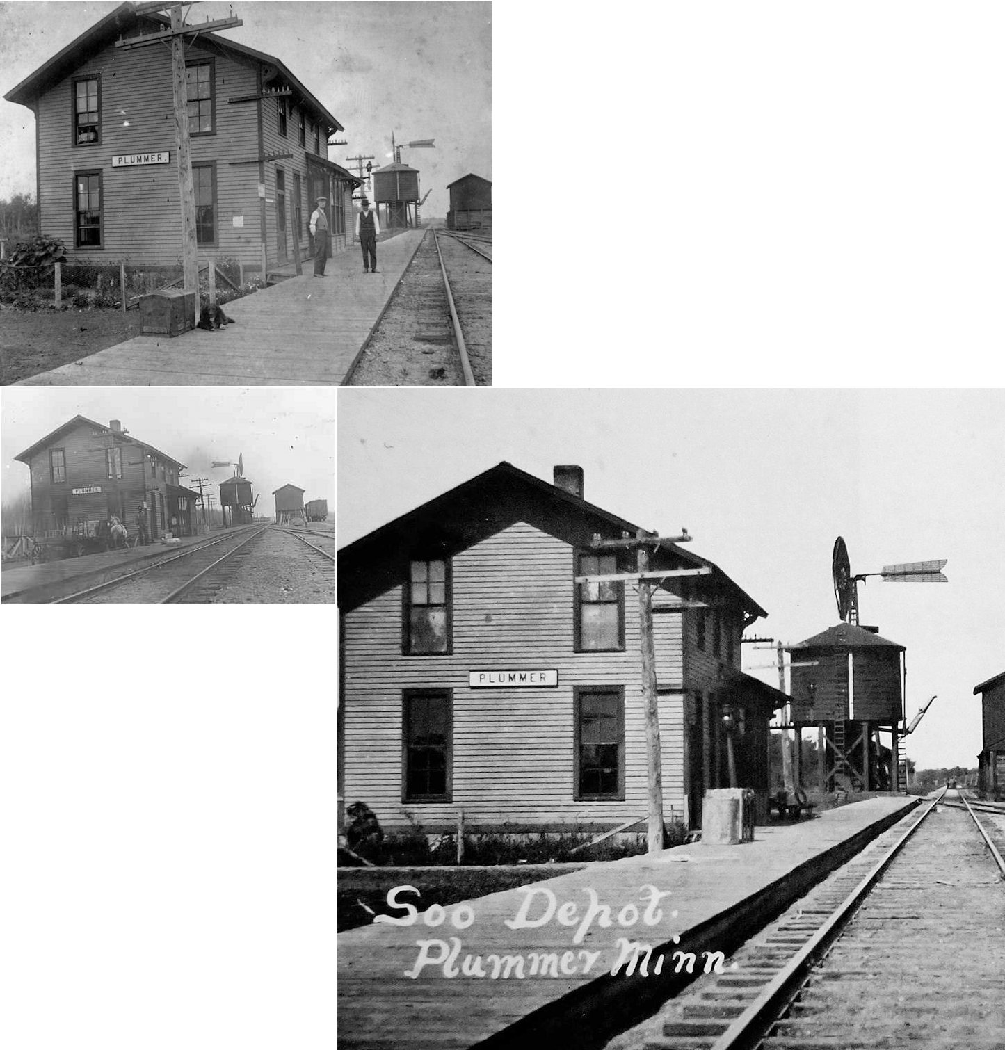 Red Lake County Minnesota Railroad Stations