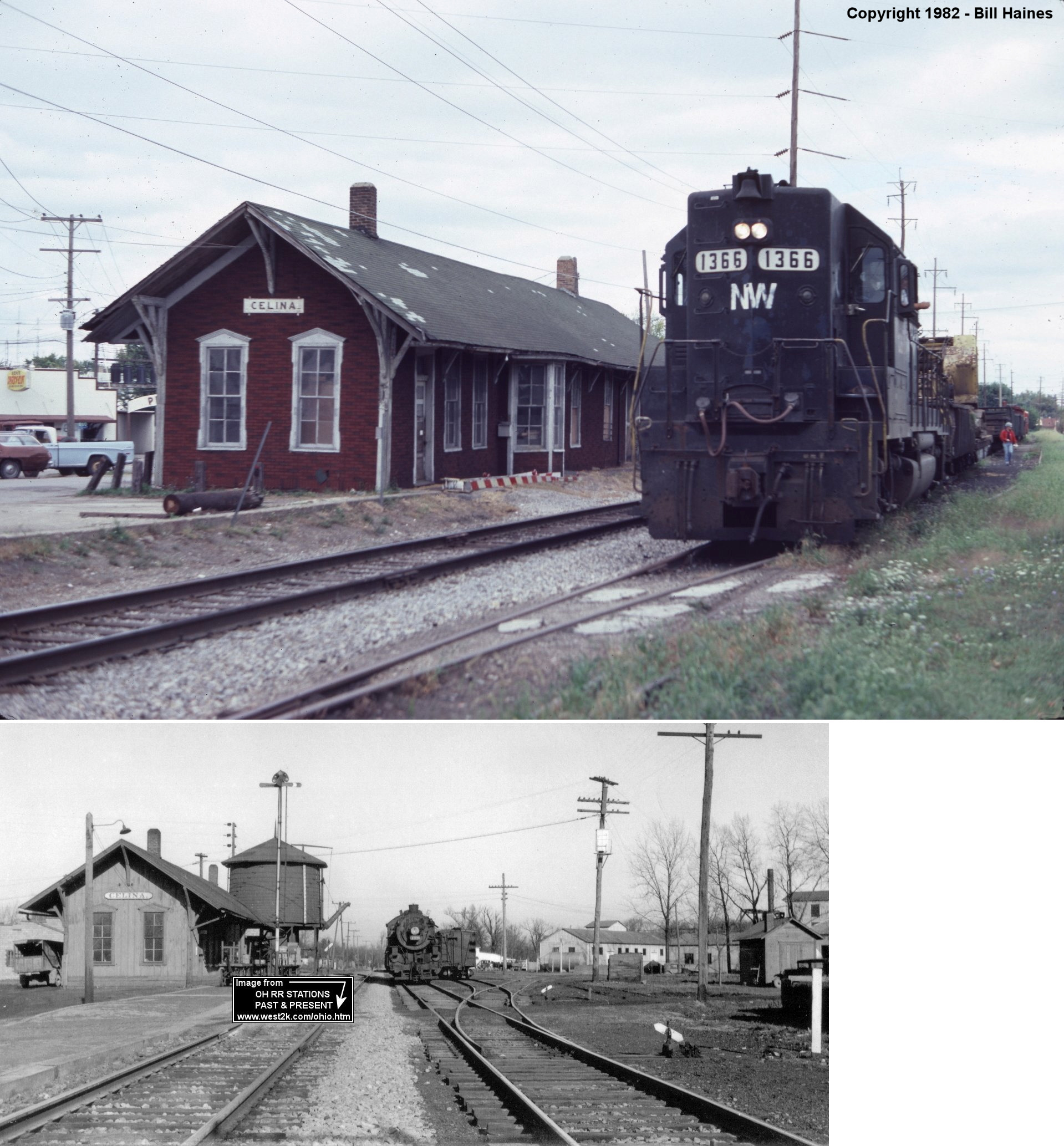 Mercer County Ohio Railroad Stations