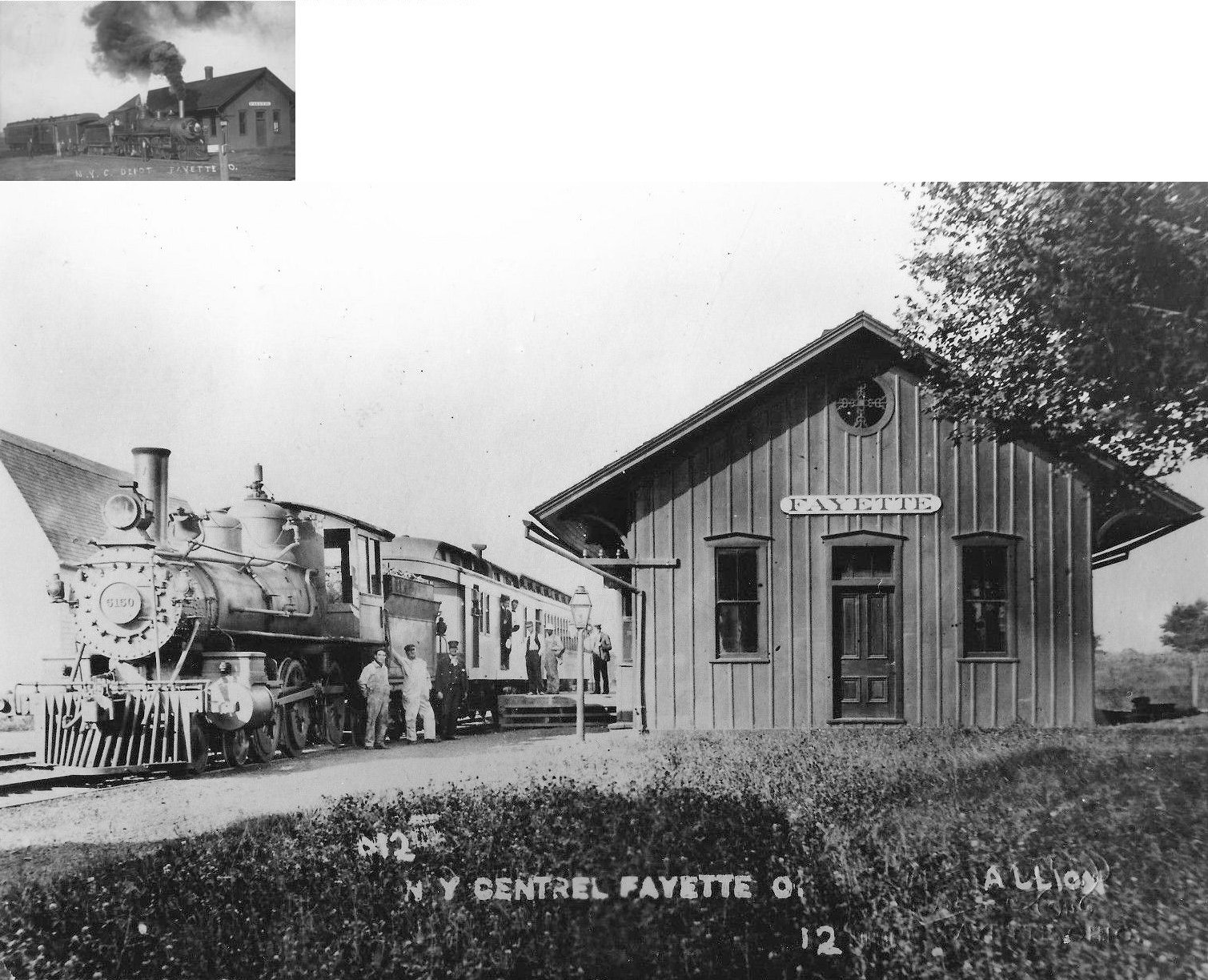 Fulton County Ohio Railroad Stations