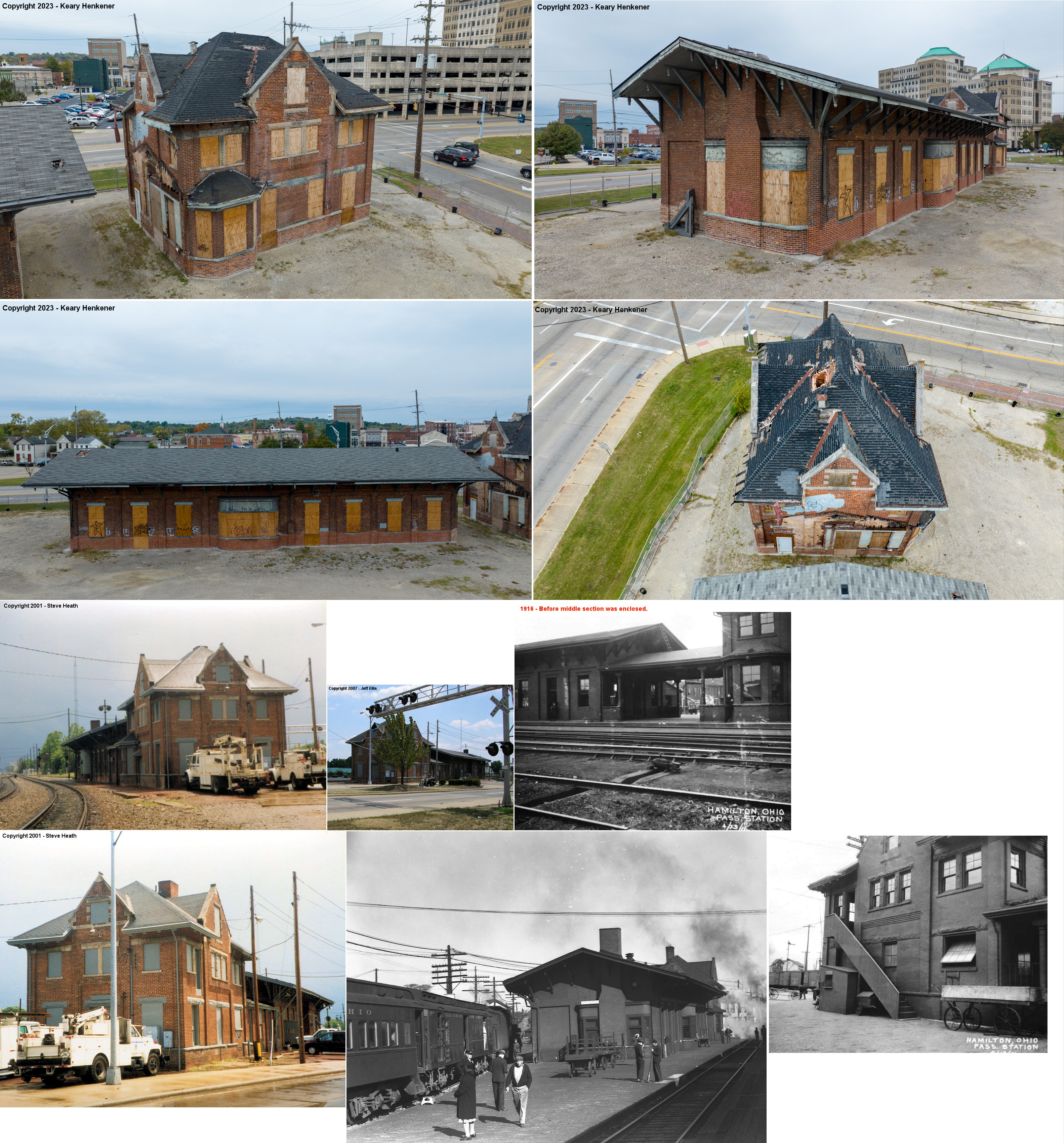 Butler County Ohio Railroad Stations