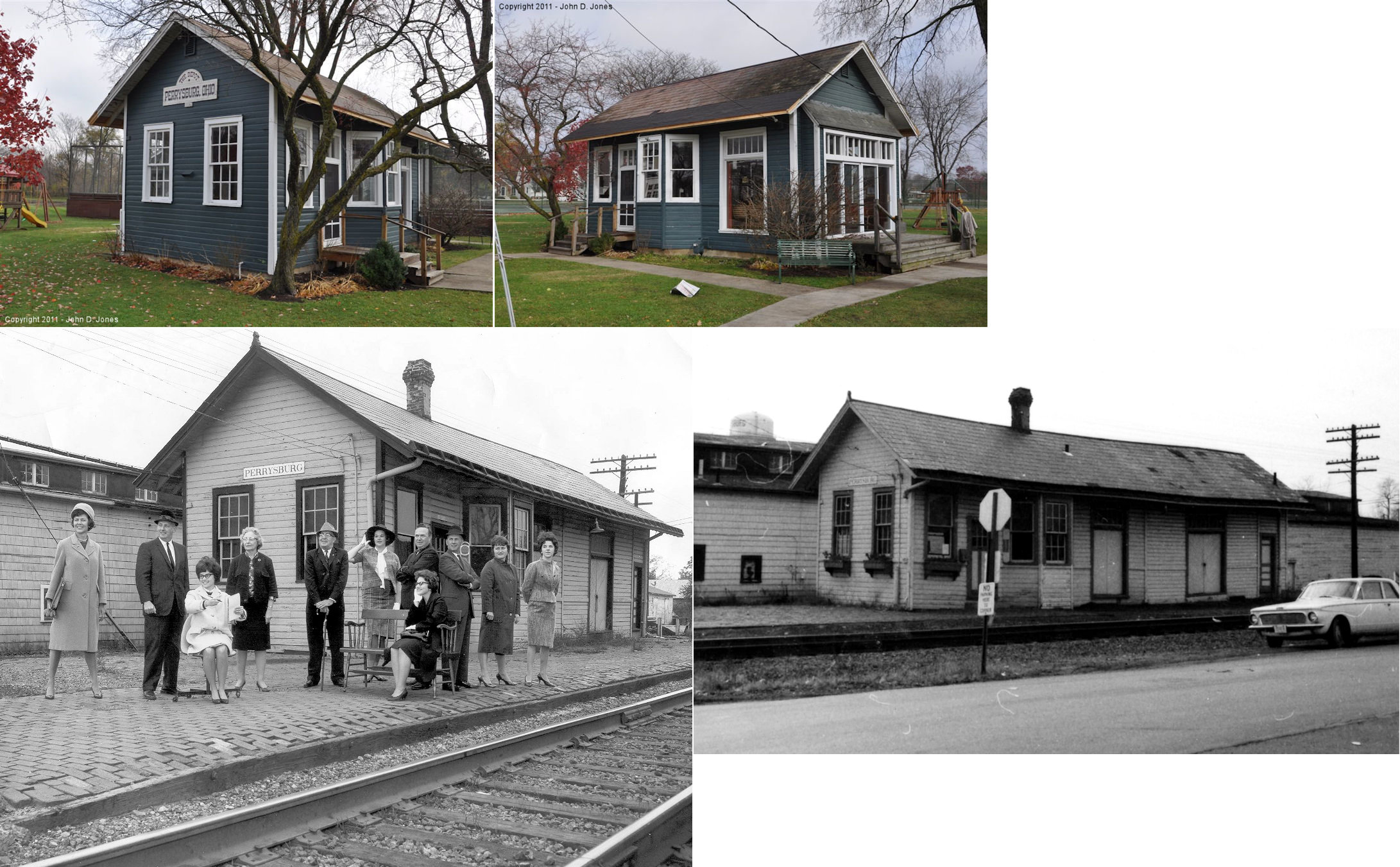 Wood County Ohio Railroad Stations