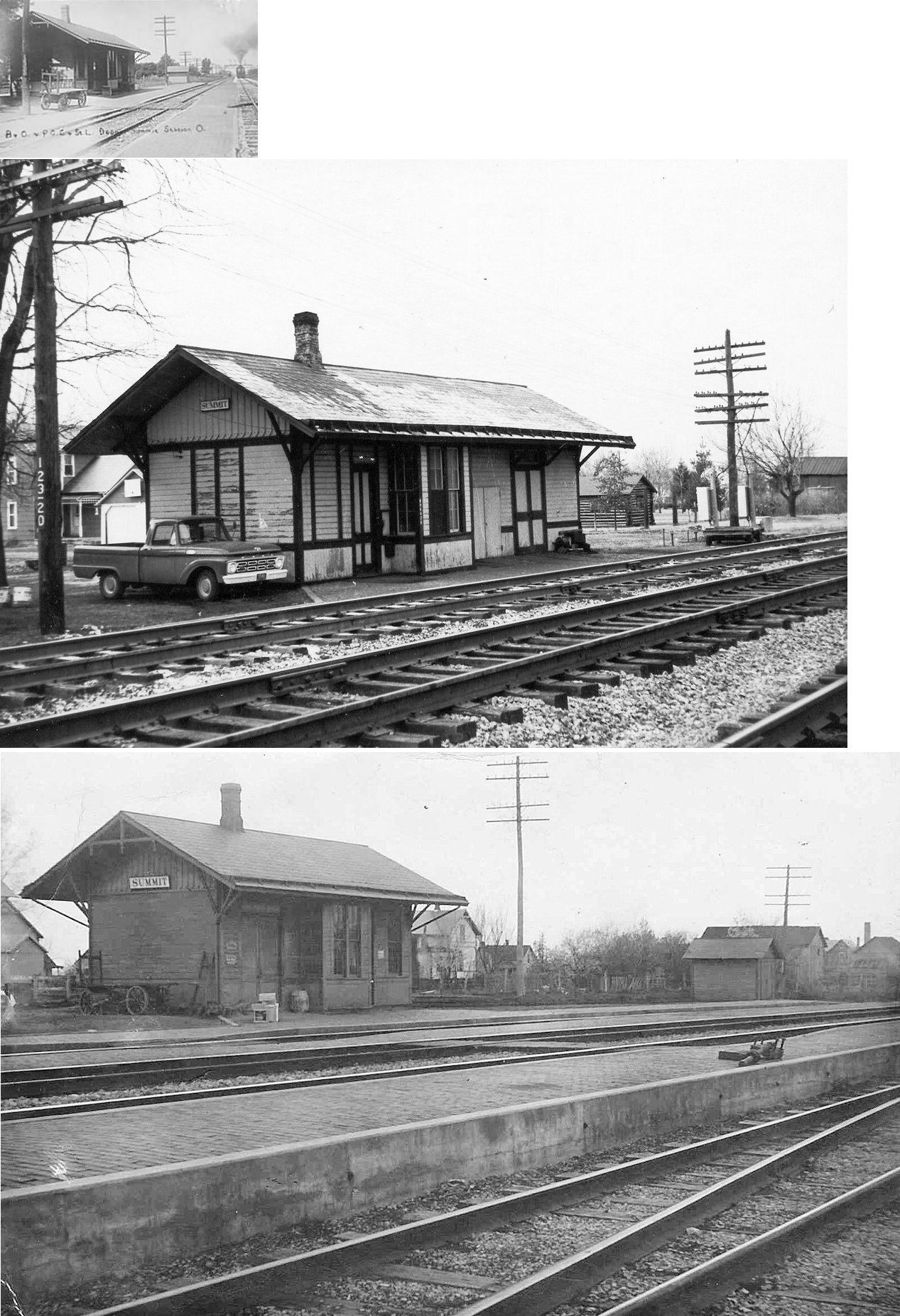 Licking County Ohio Railroad Stations