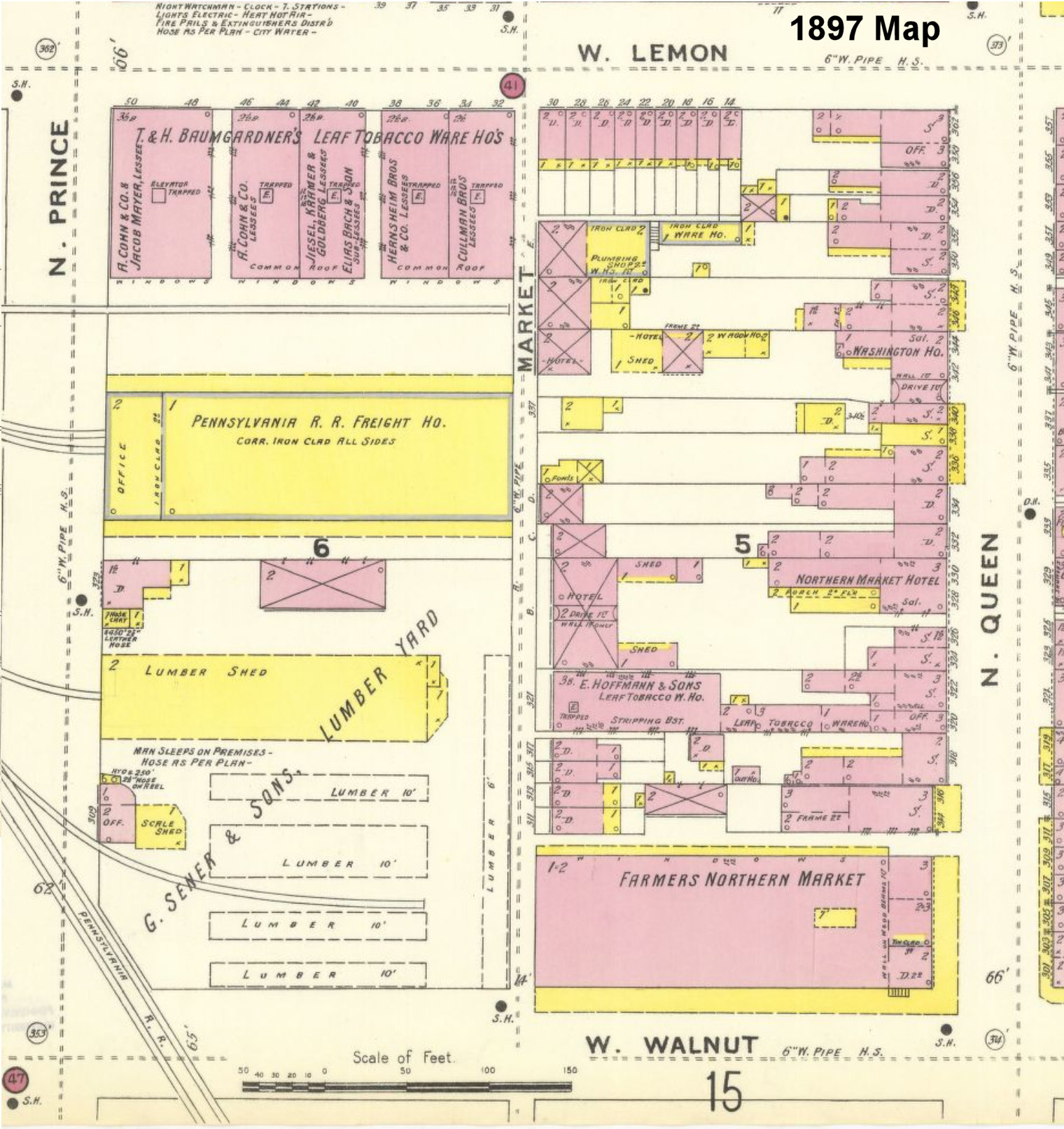 Lancaster County Pennsylvania Railroad Stations