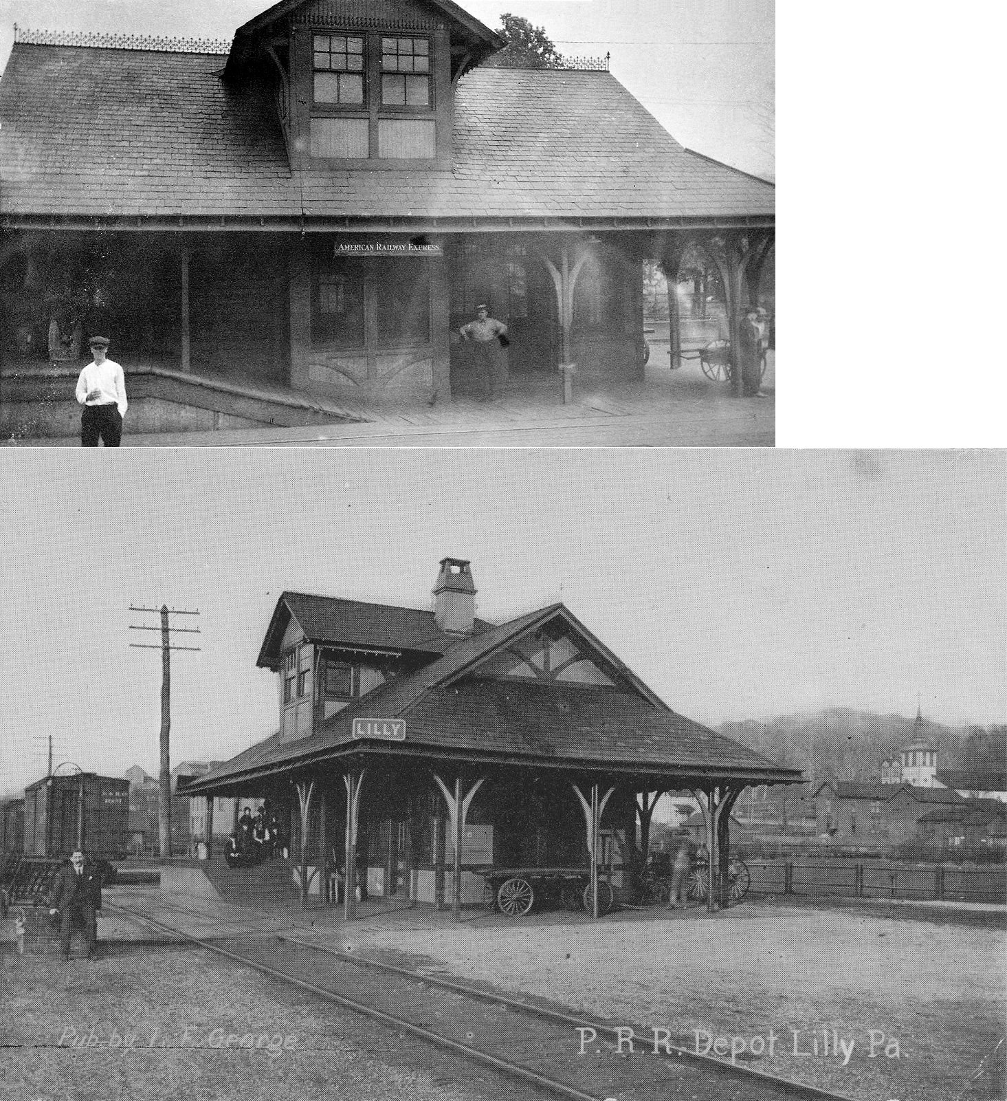 Cambria County Pennsylvania Railroad Stations