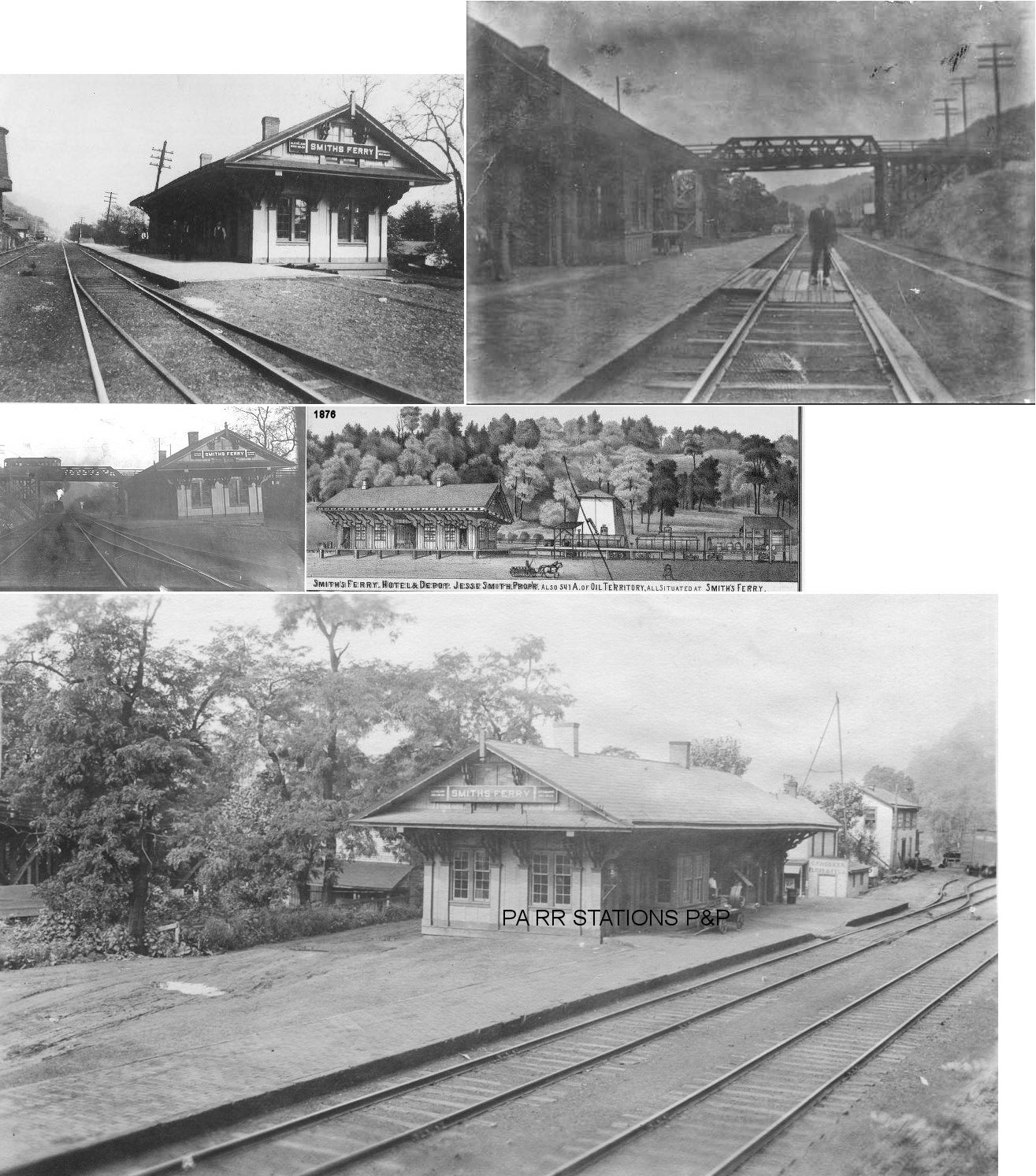 Beaver County Pennsylvania Railroad Stations