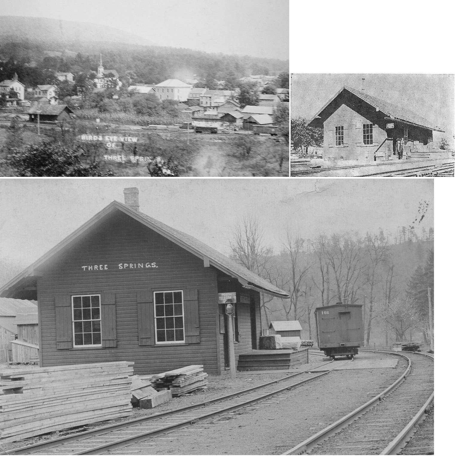 Huntingdon County Pennsylvania Railroad Stations