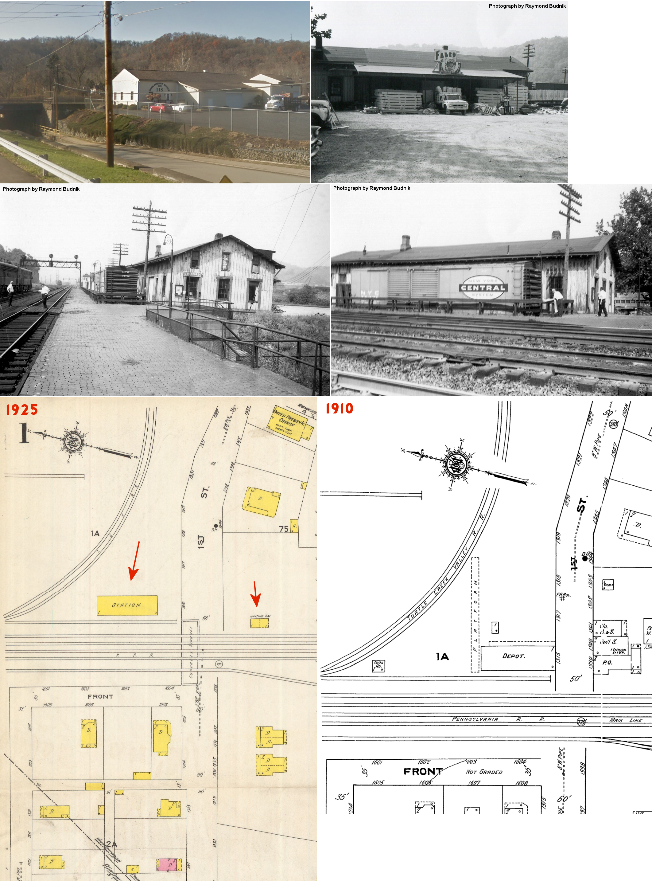 Westmoreland County Pennsylvania Railroad Stations
