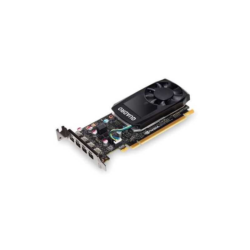 PNY Quadro P600 Professional Graphics Card, 2GB DDR5, 4