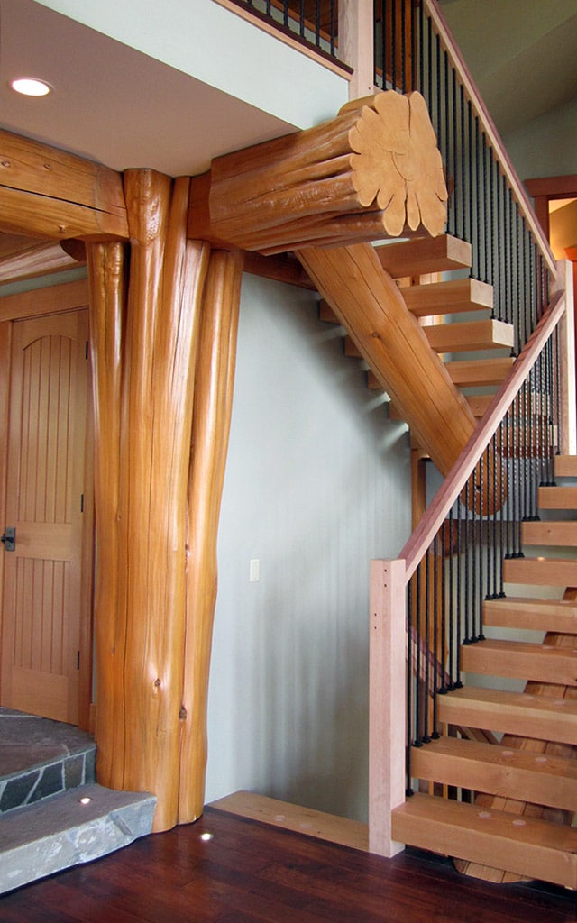 Pressure Washing West Coast Log & Timber