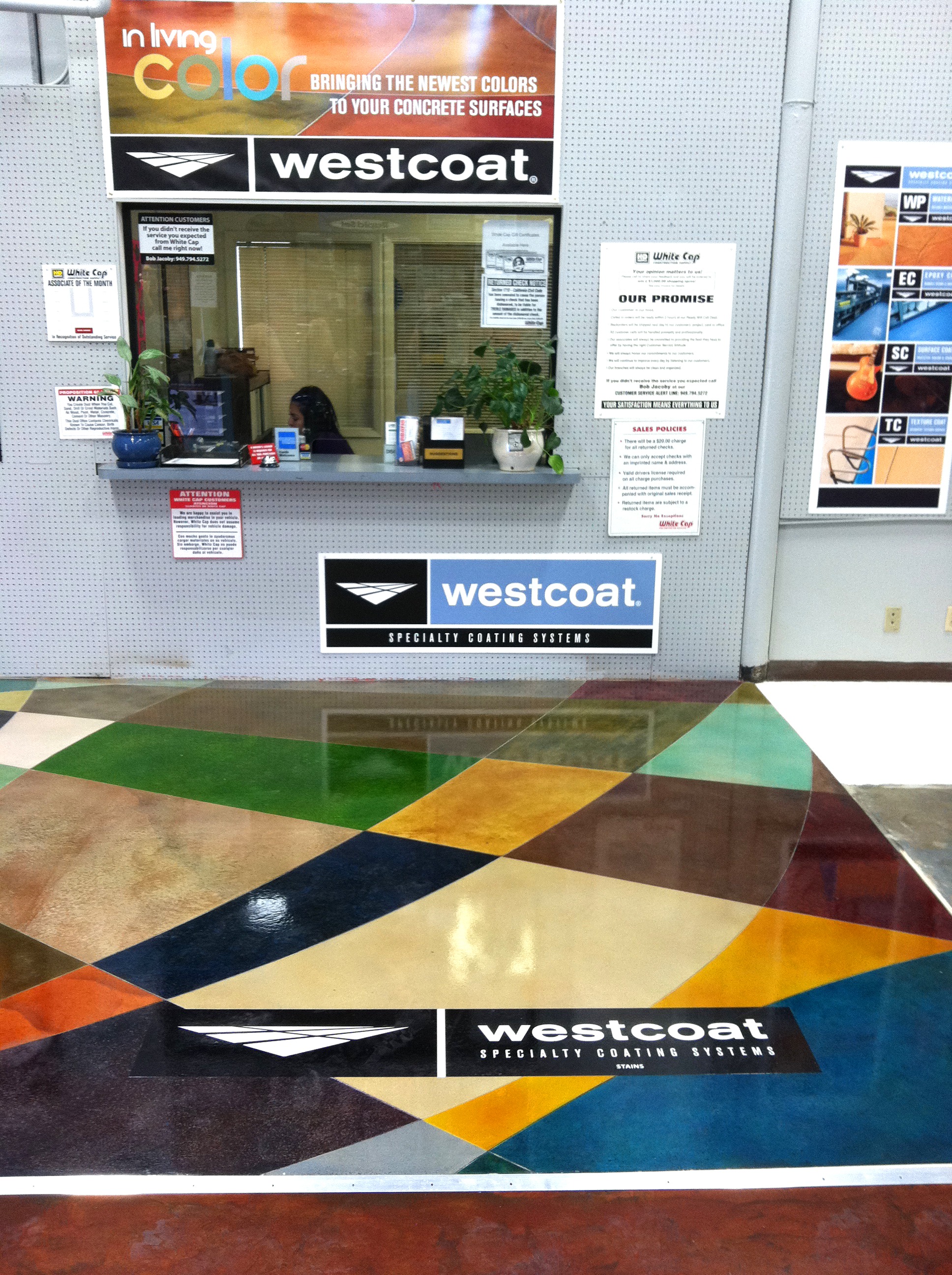 New distributor is In Living Color Westcoat Specialty Coating Systems