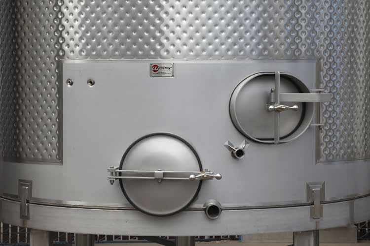 Dimple Jackets for Stainless Wine Tanks
