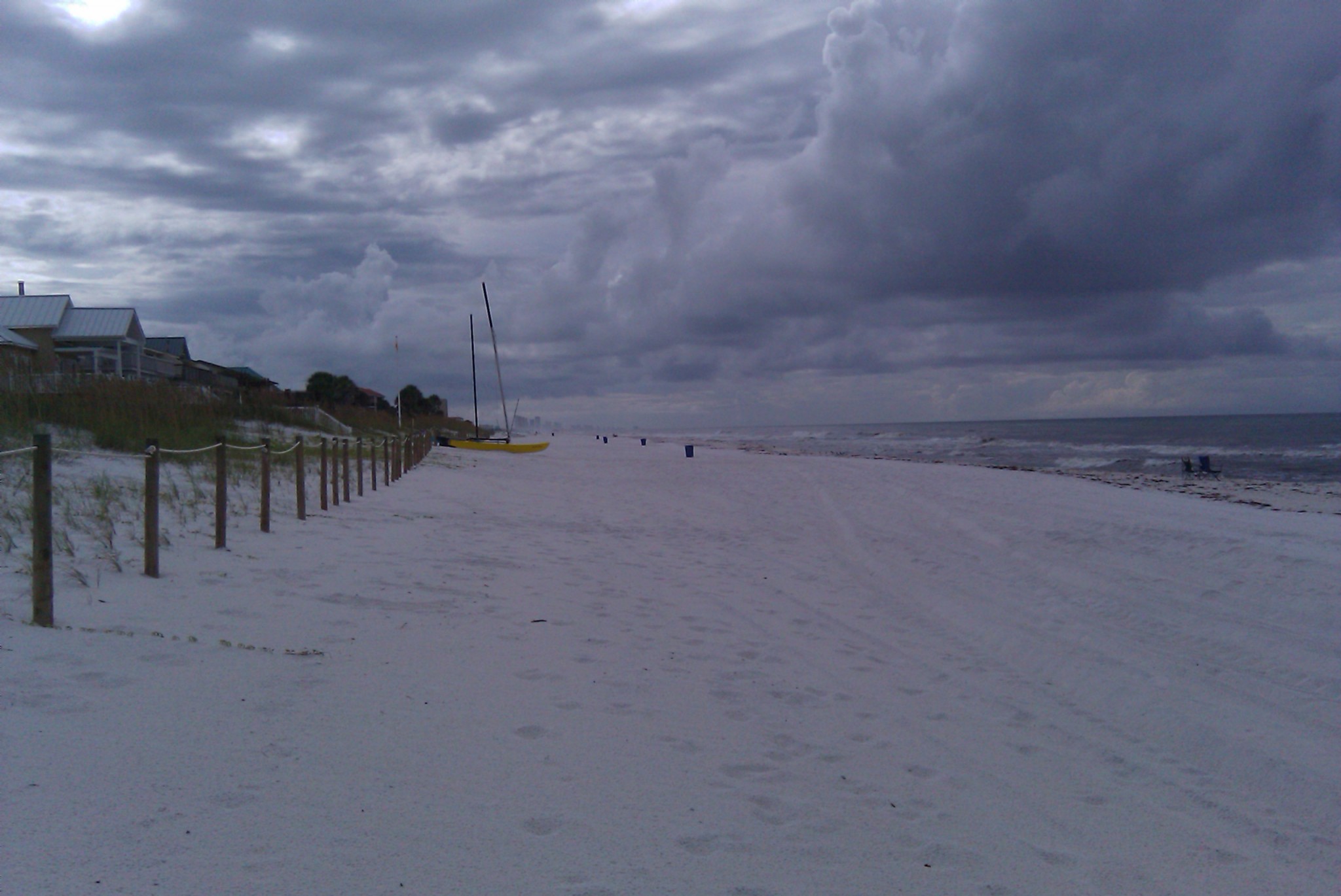 August 26, 2010 Yellow Flag… Heavy Seaweed WestEnd PCB