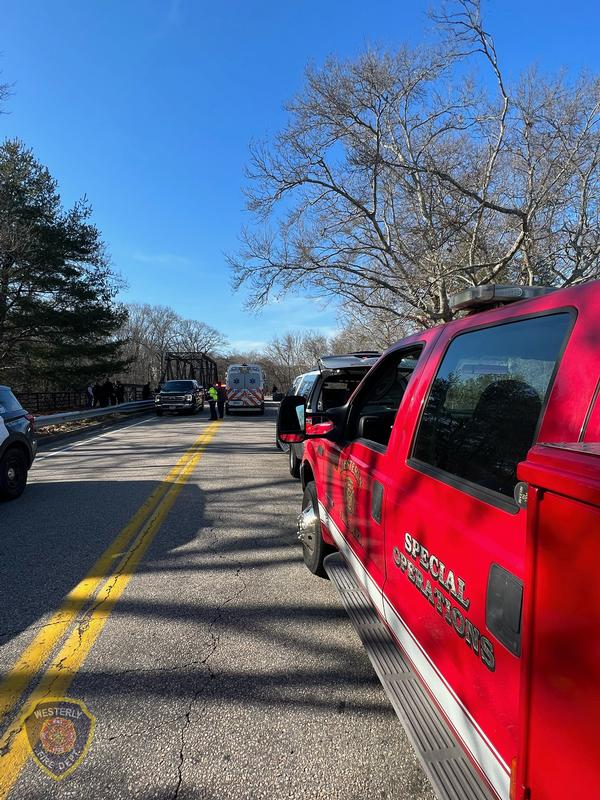 Water Rescue Pawcatuck River Westerly Fire Department