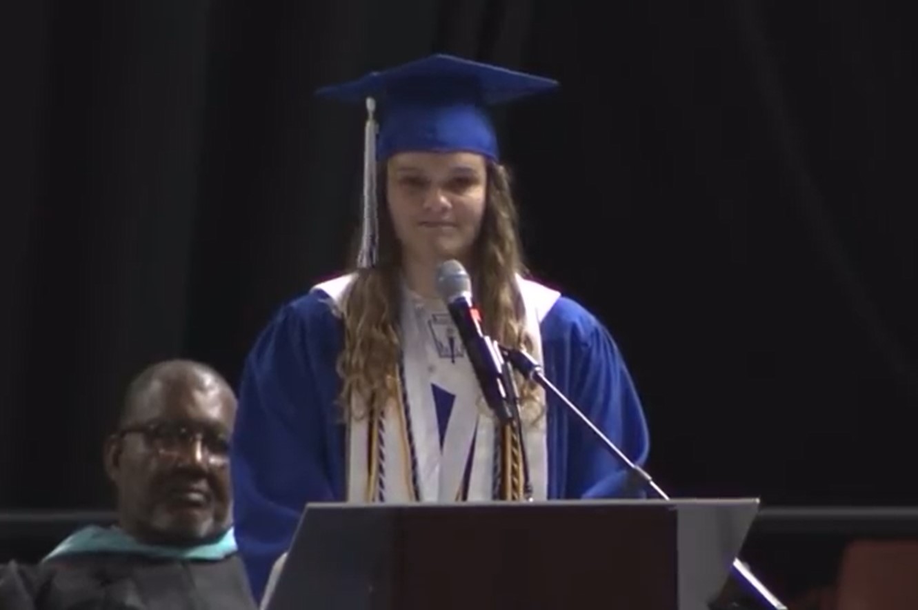 Valedictorian Tells Her Senior Class the Truth About God in Viral