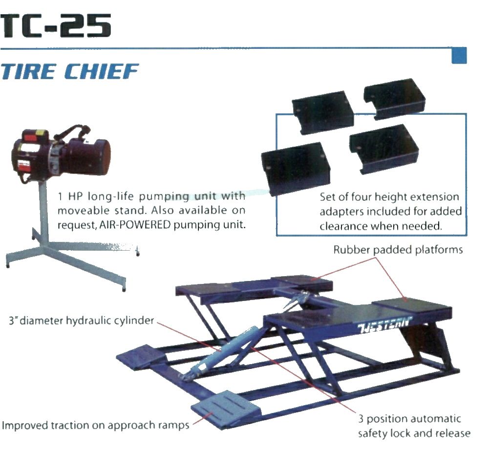 Mid Rise Lifts Adaptable 110 Volts Western Lift Western Hoist