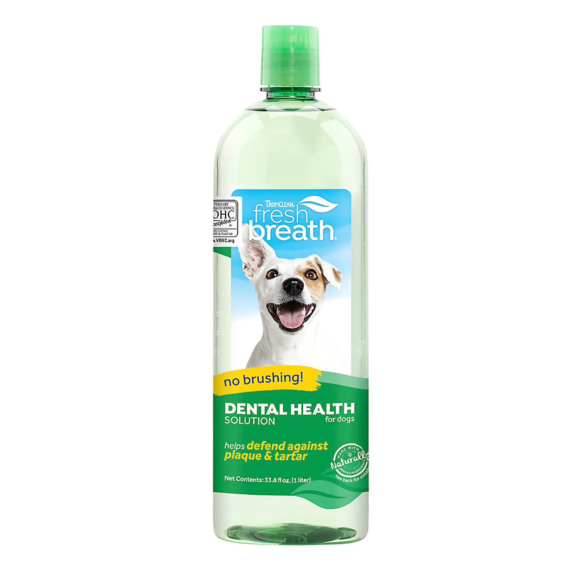 TROPICLEAN FRESH BREATH DENTAL SOLUTION FOR DOGS, 1 L