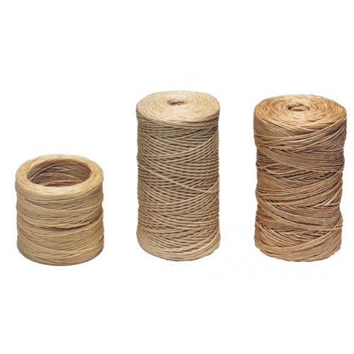 WAXED NYLON TAN THREAD FOR SPEEDY STITCHER 30 YARD, COARSE