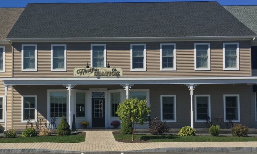 Westfall Village mixed use residential and commercial village in Sand Lake, NY