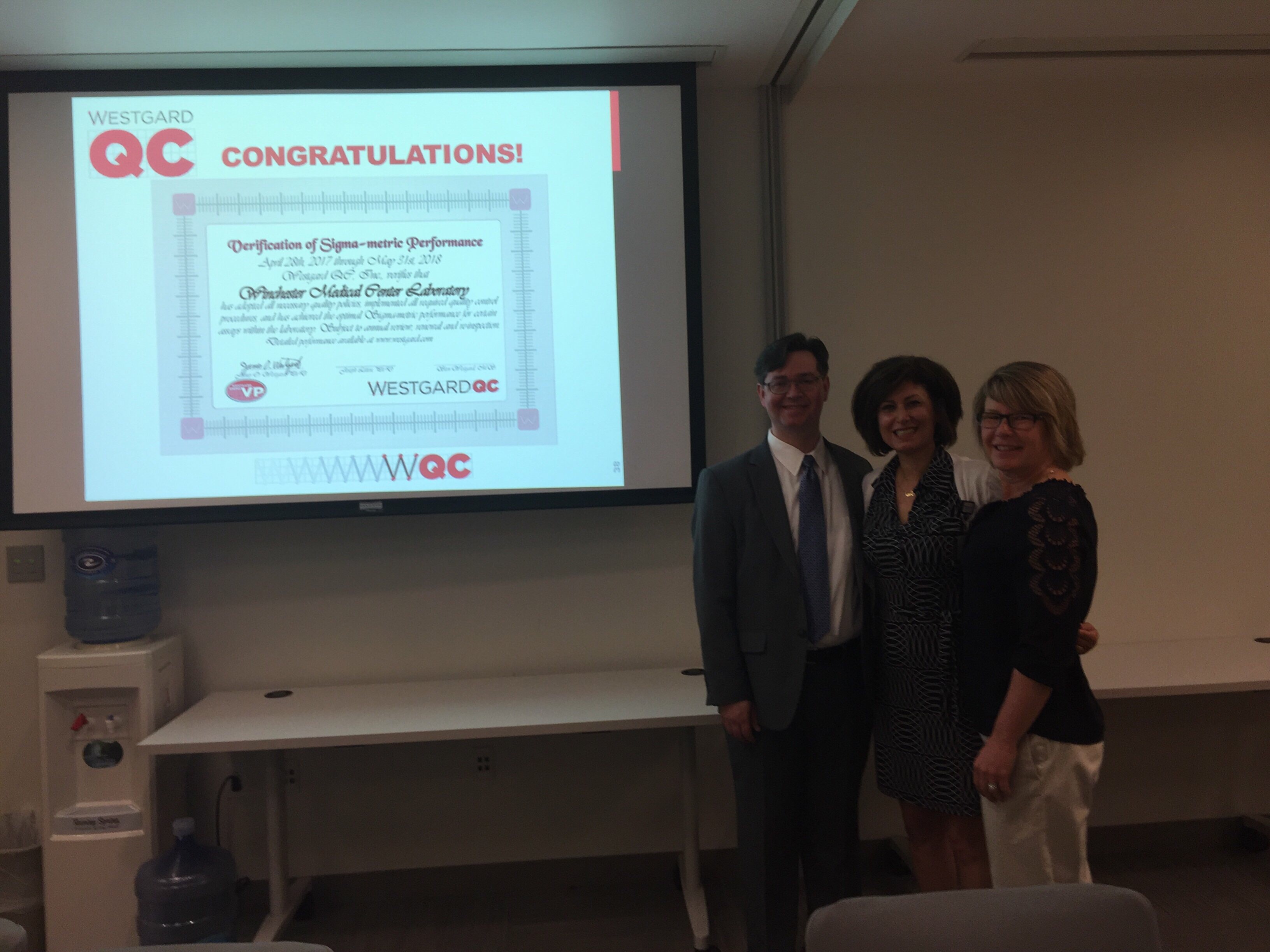 Winchester Medical Center Verification of Sigma Performance Westgard