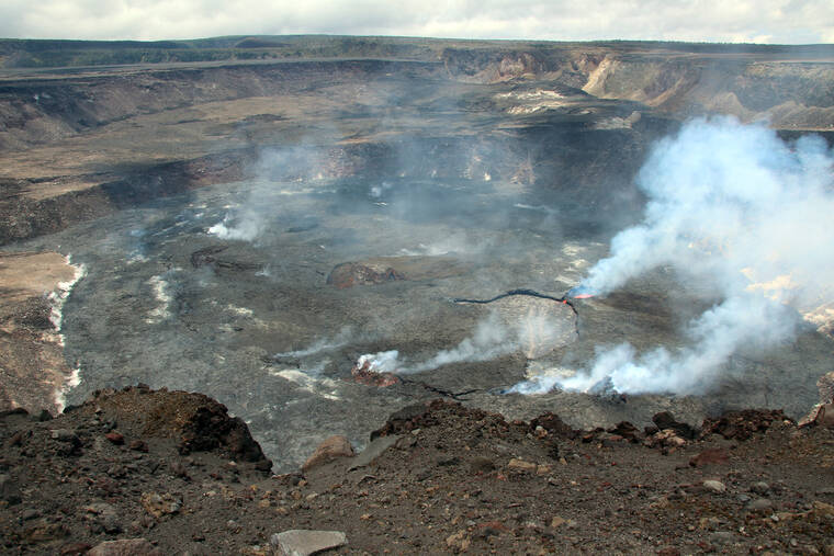 Kilauea Volcano lava flow steady after starts and stops West Hawaii Today
