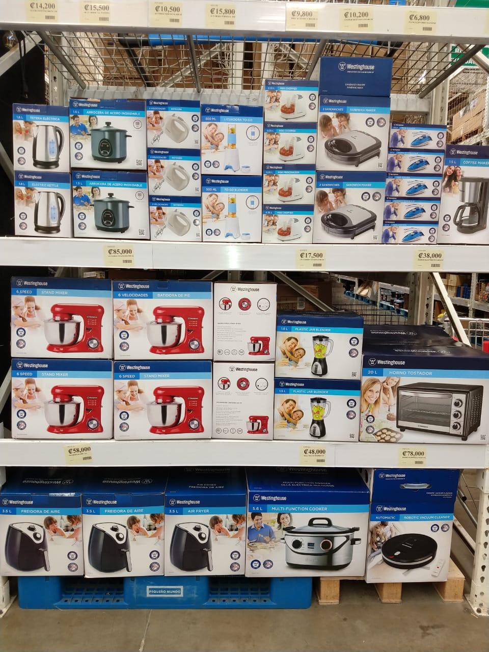 Westinghouse Homeware featured at Pequeño Mundo in Costa Rica