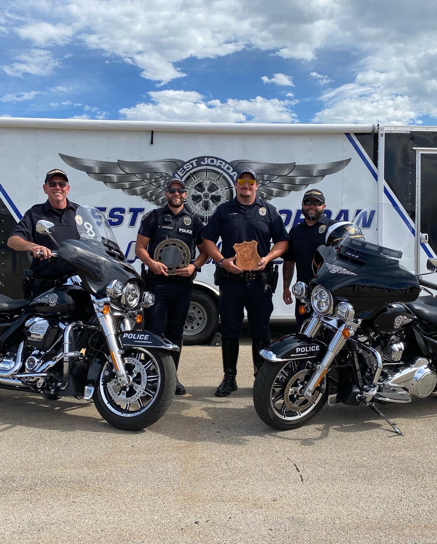 WJ Officers Take Home Awards in 1st Annual Wasatch Front Police Motor