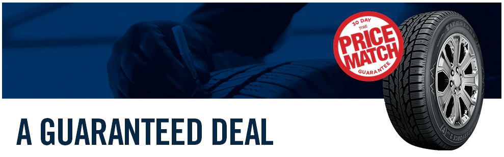 Tire & Brake Price Match Guarantee Westlock Motors