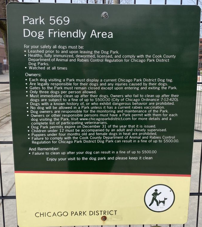 Are Dogs Allowed In Chicago Parks
