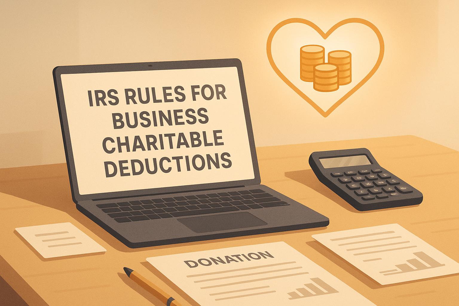 IRS Rules for Business Charitable Deductions