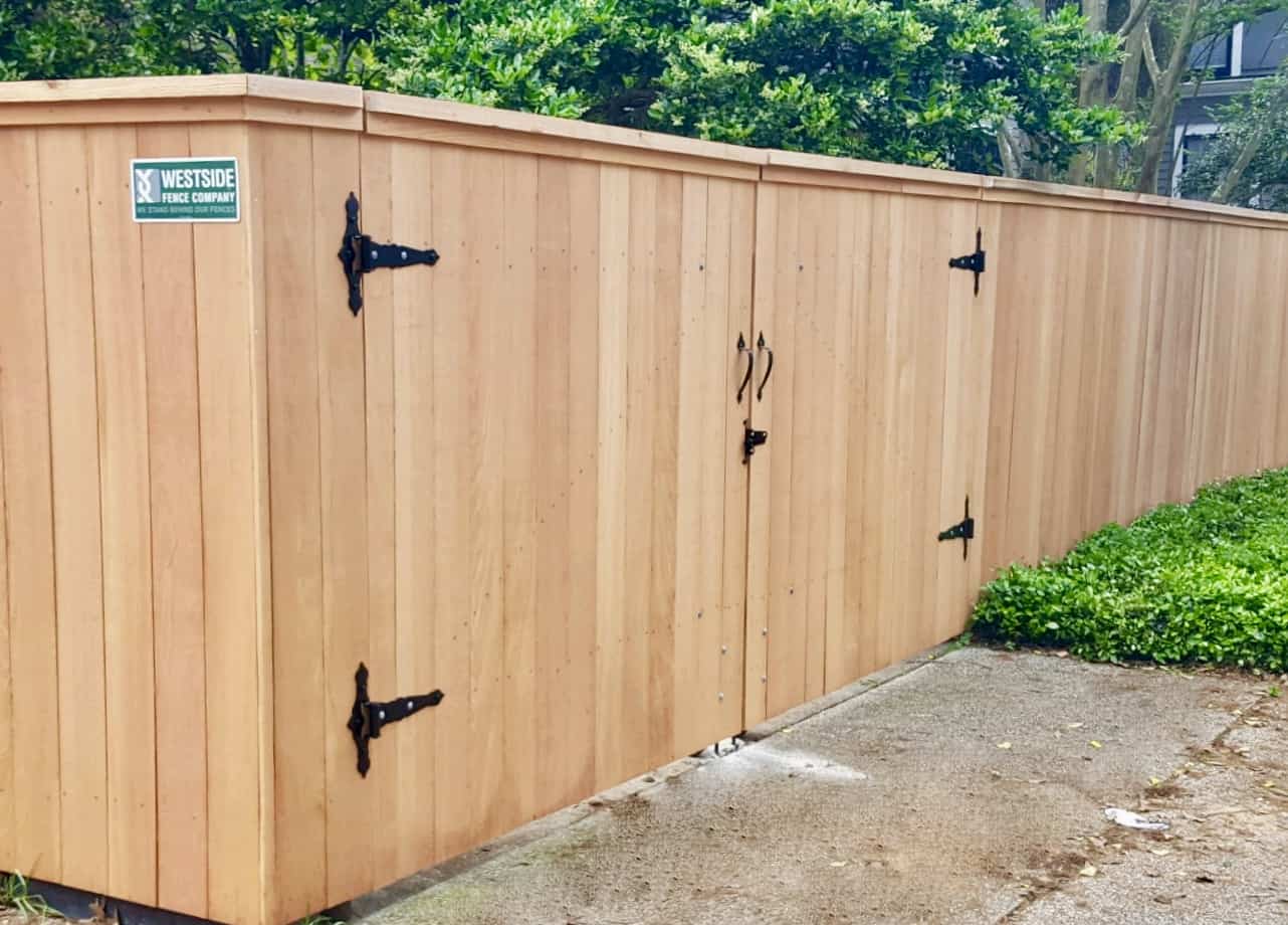 Residential Fence Installation Westside Fence Co. New Orleans
