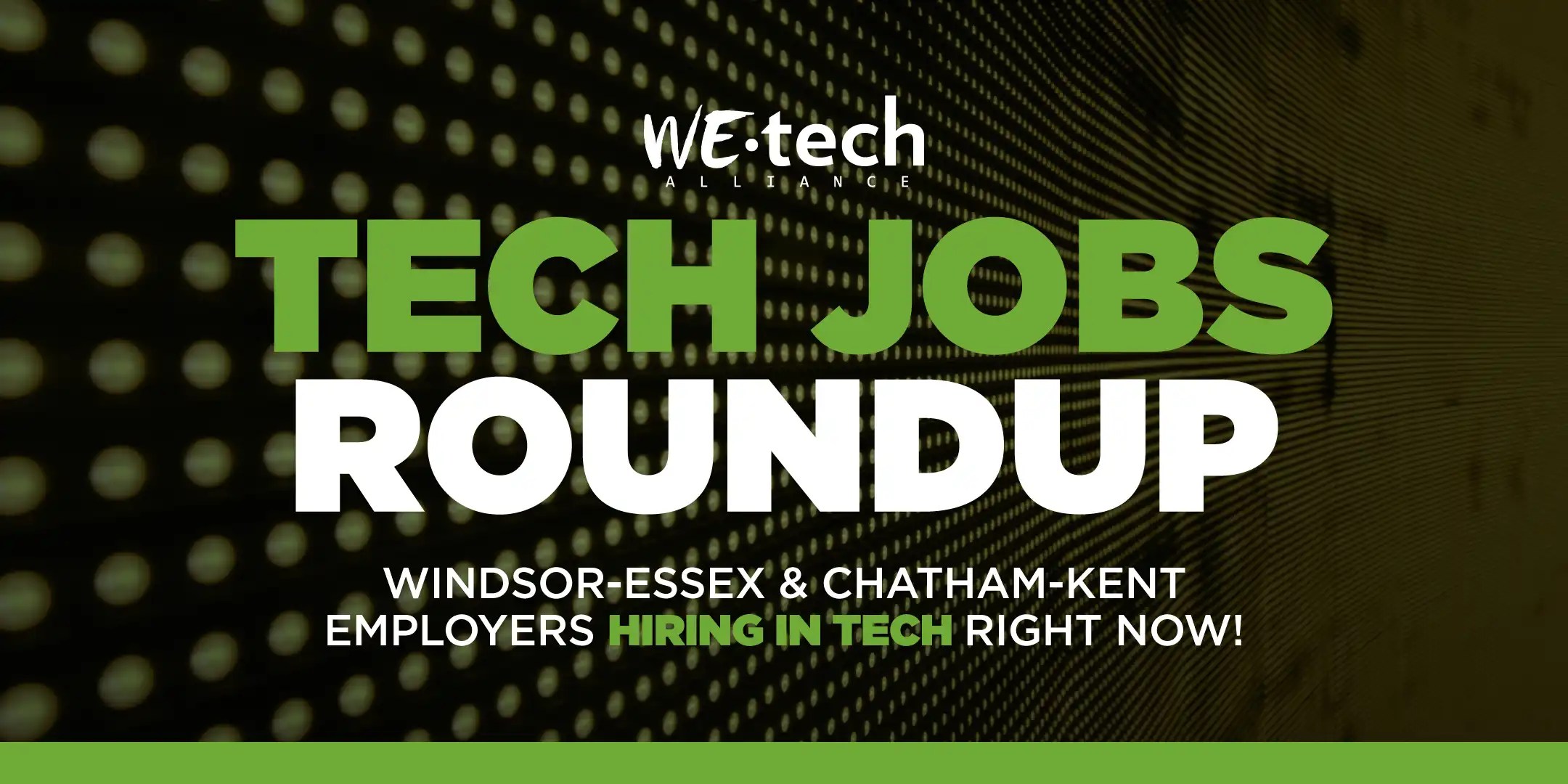 Tech Jobs Roundup