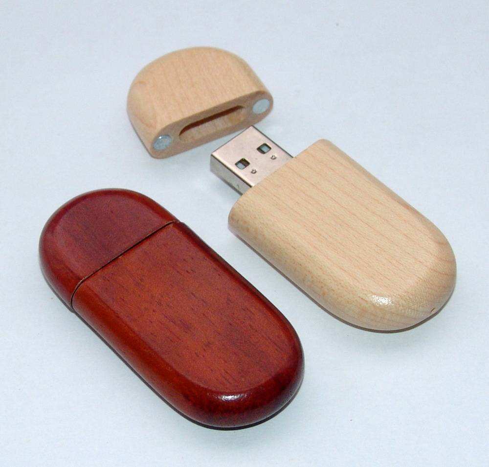 Great Gift Wooden USB Flash Drive Sliding Box Package