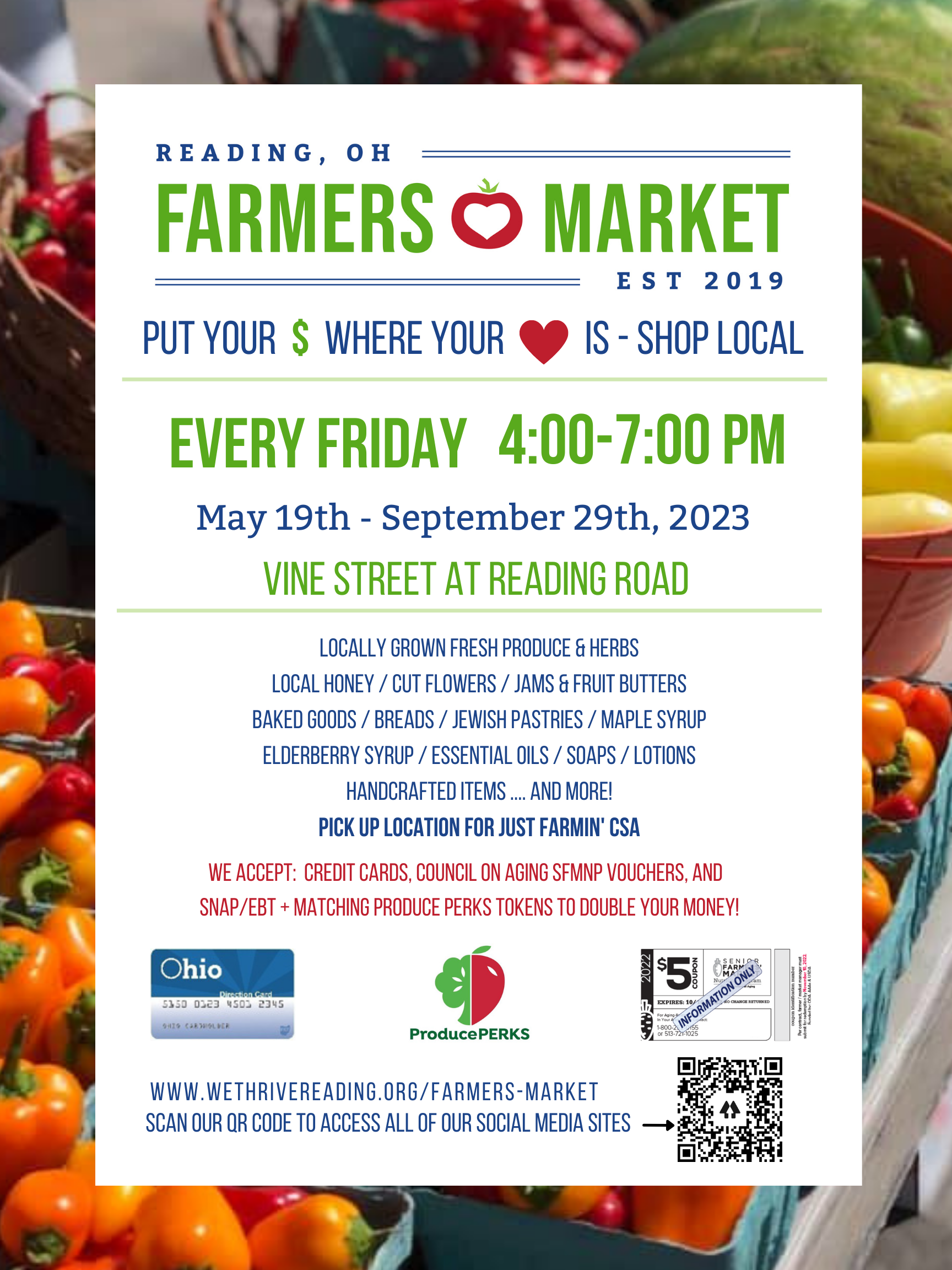 Reading Farmers Market — WeThrive Reading