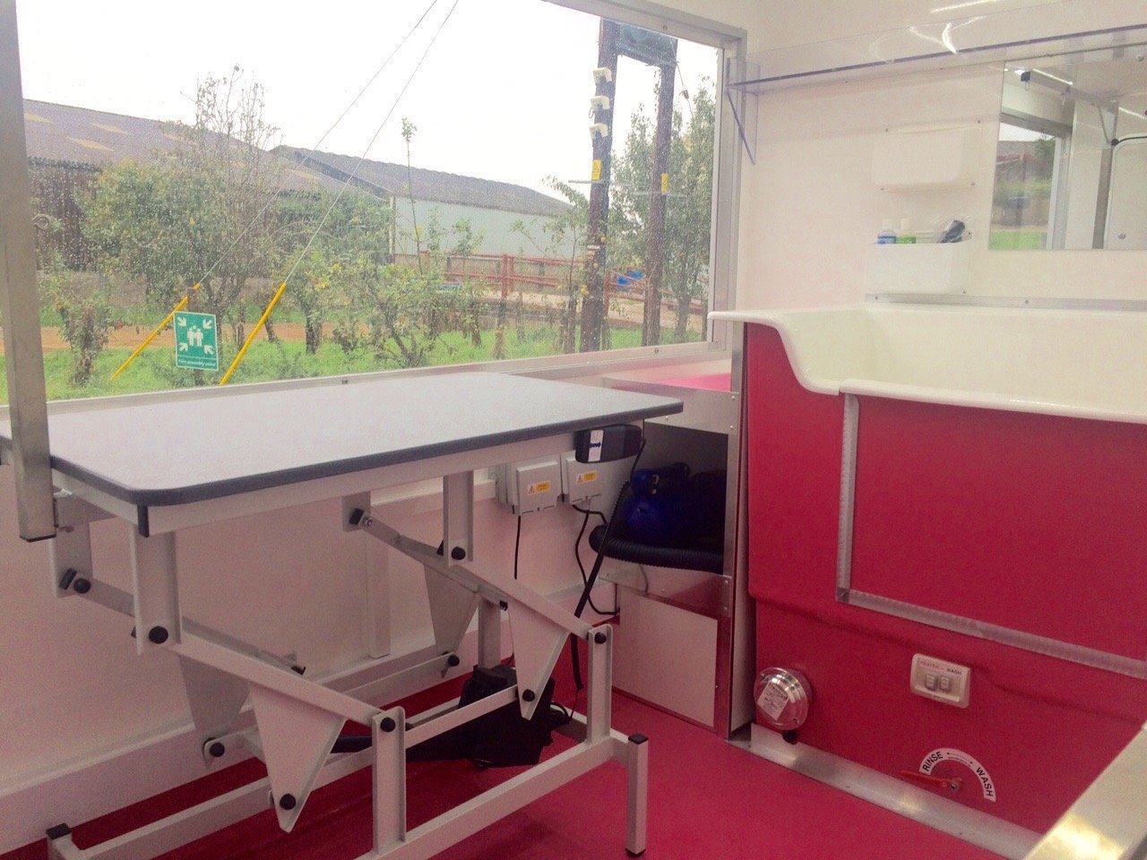 Pet Grooming Trailer