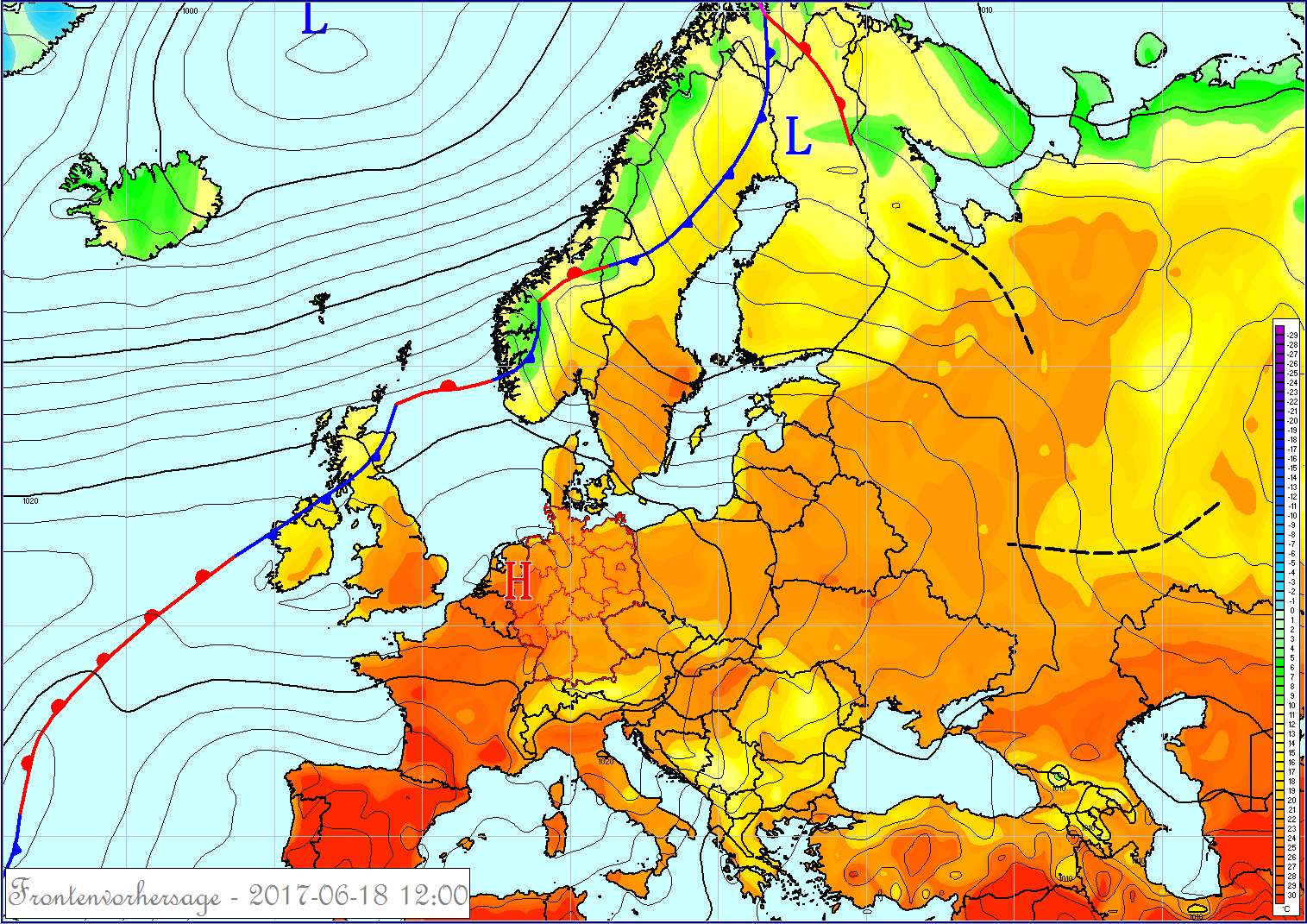 Wetter dieses Wochenende in Europa, 2017 News Wetter24.de