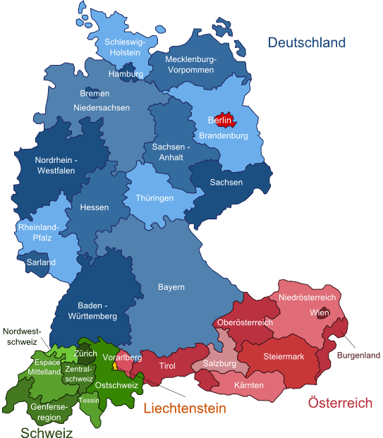 Wetter in Deutschland, Österreich und Schweiz
