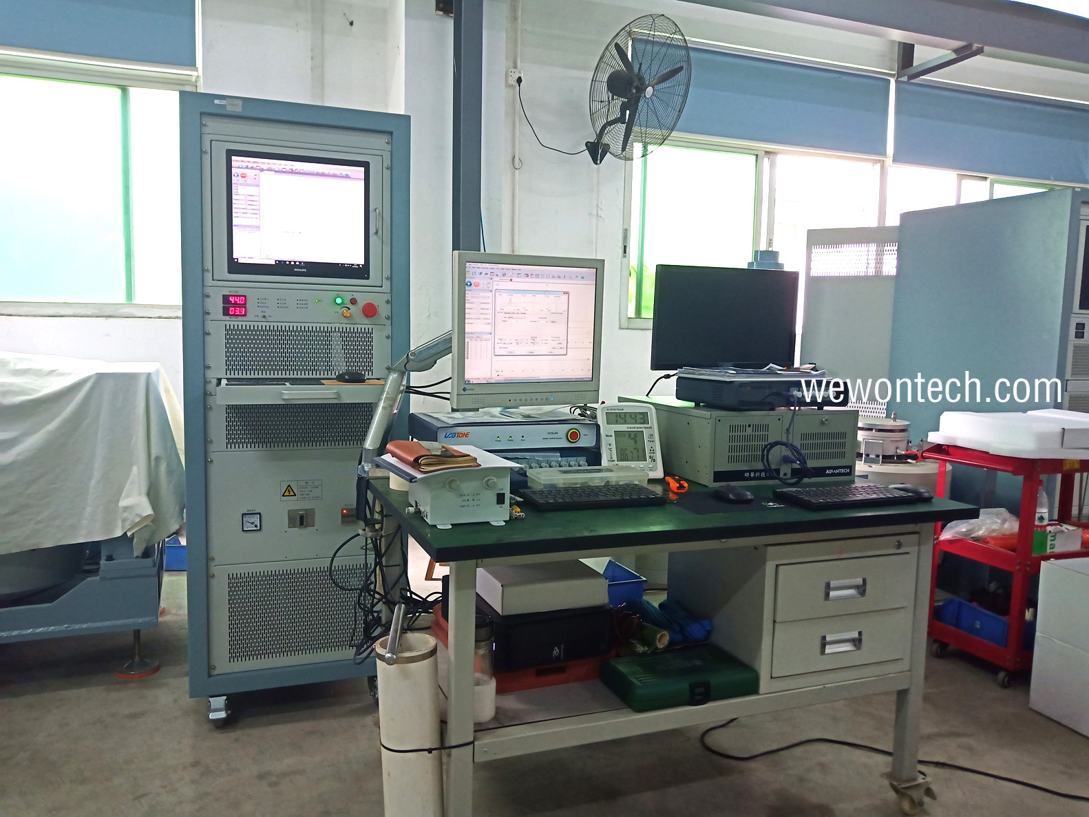 Electrodynamic Shaker System for Shock and Vibration Testing