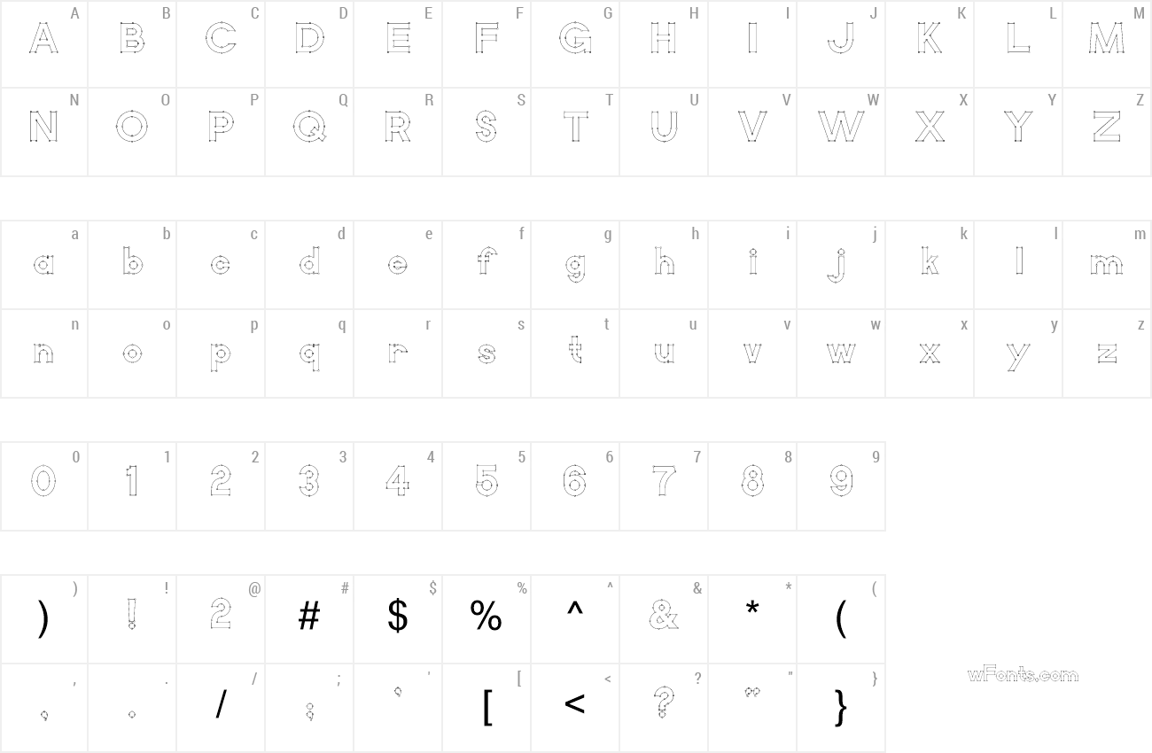 Vector Font download free