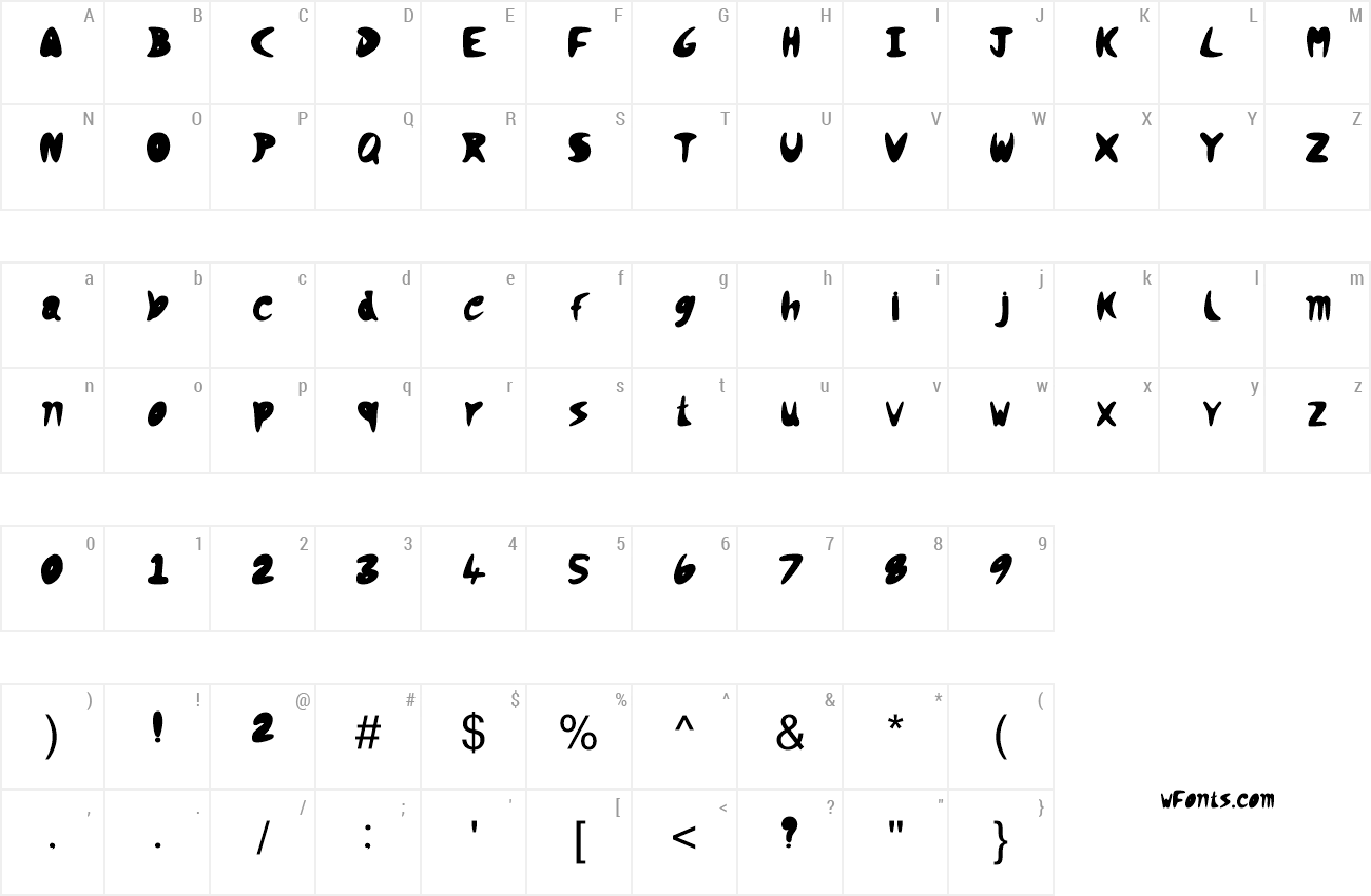 Download Free Font GOOFY