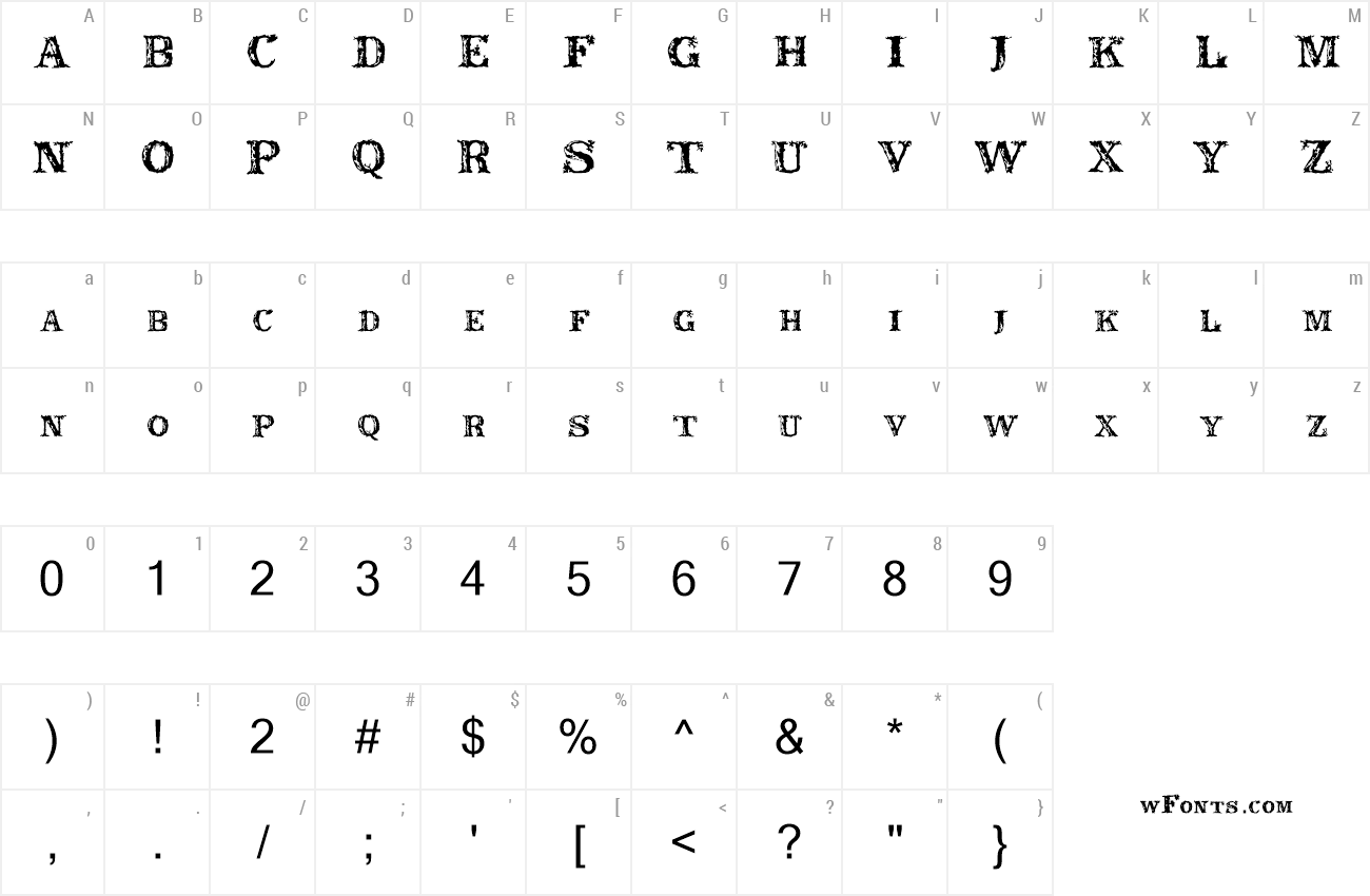 Download Free Font Rustic