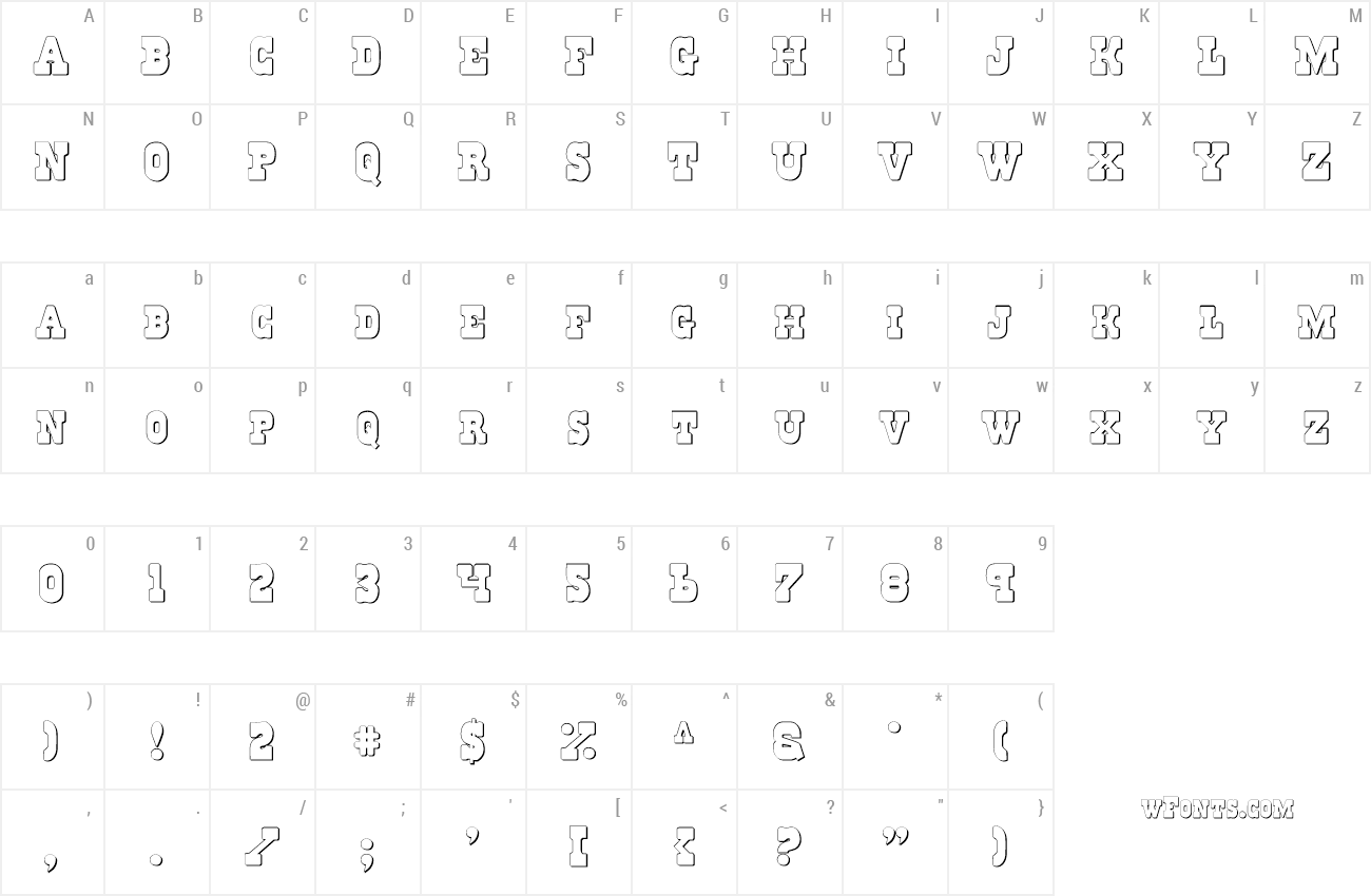 Regulators Font download free