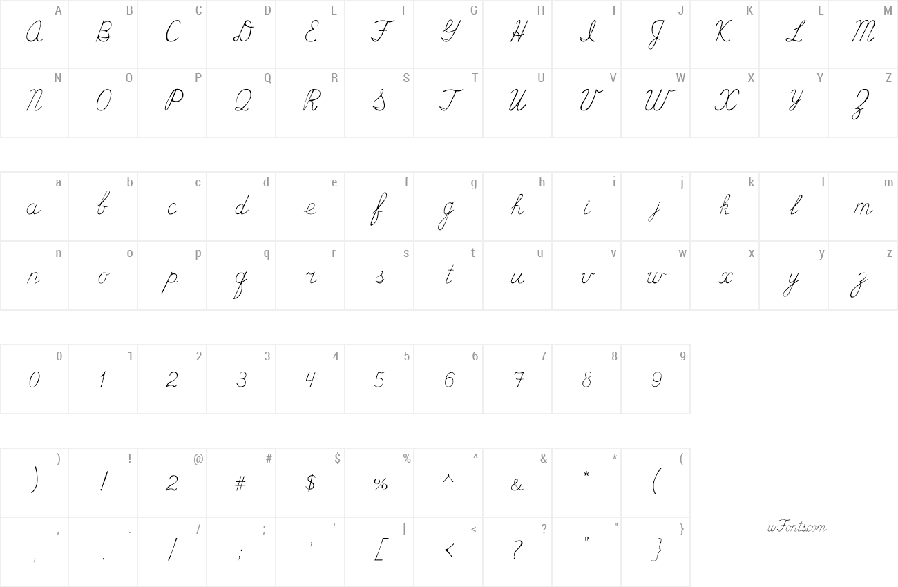 Download Free Font School Cursive