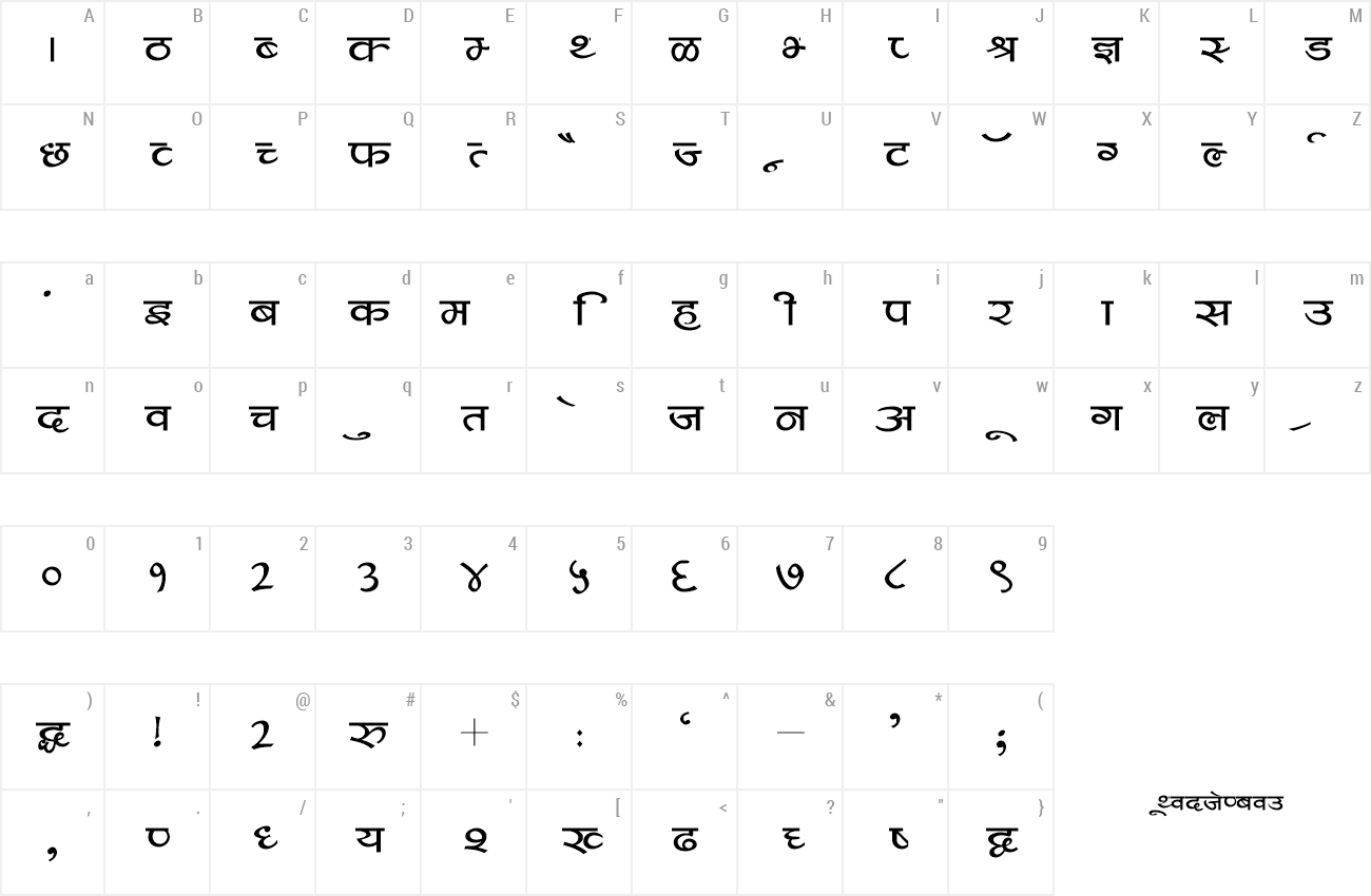 Download Free Font Kruti Dev Display 430