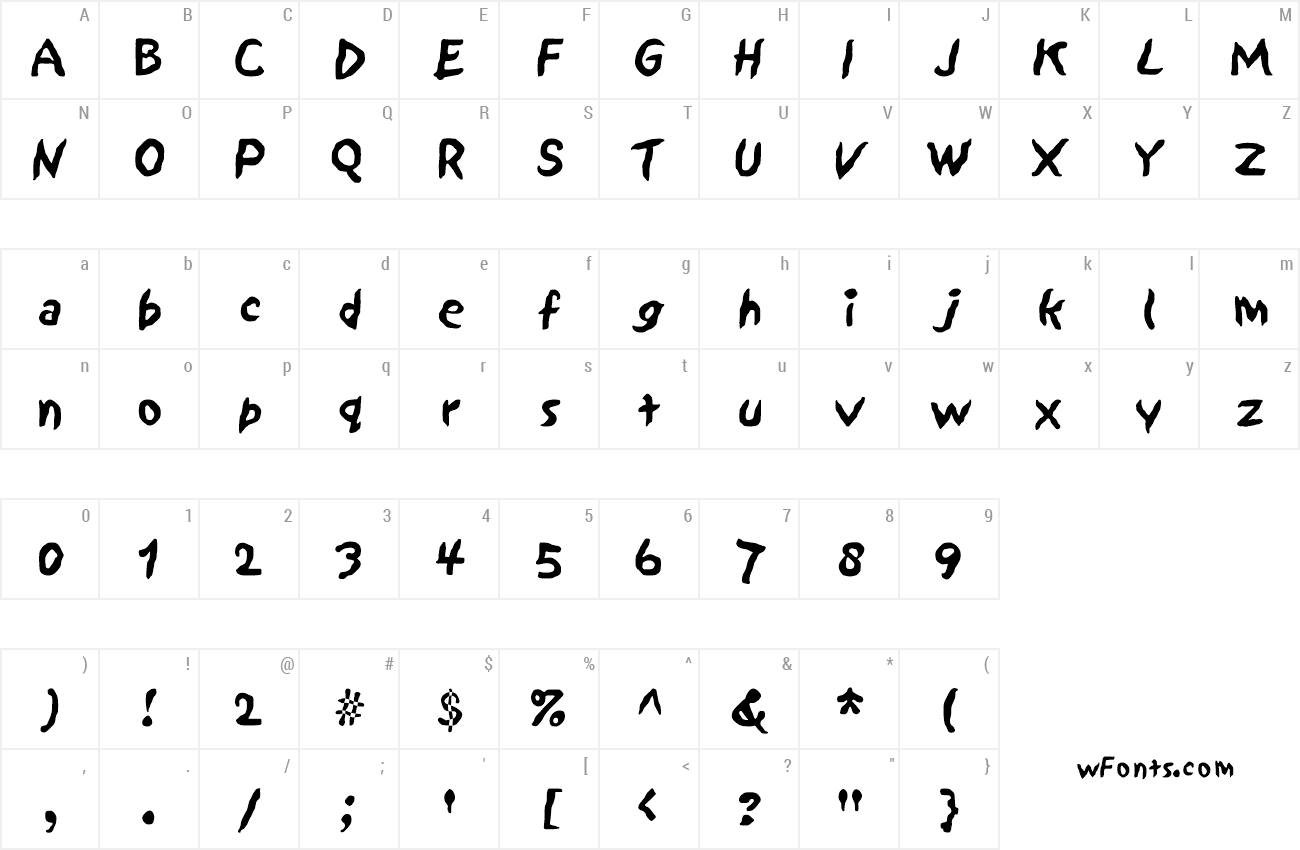 Download Free Font Sand