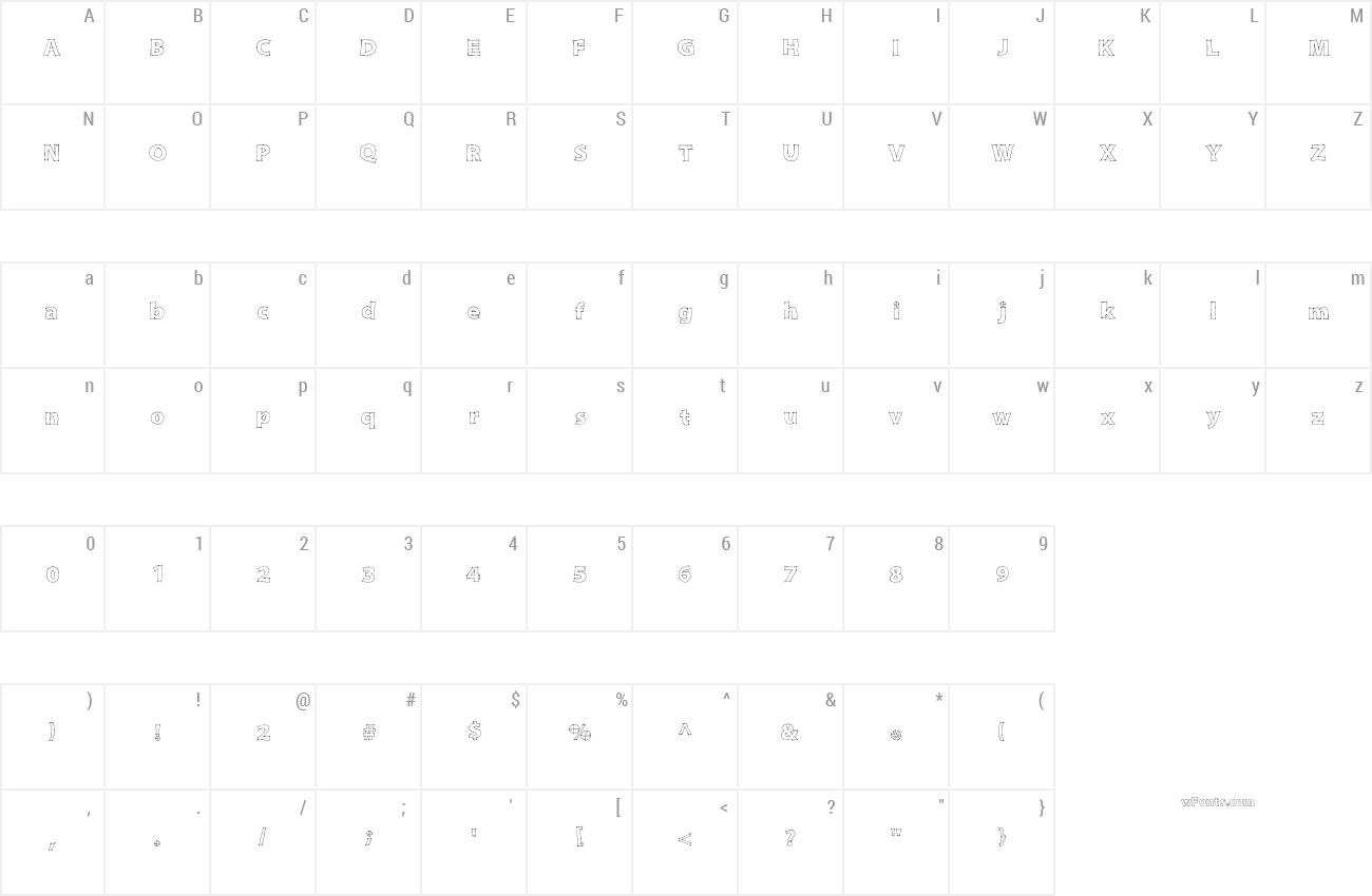 Draft Quick Font download free