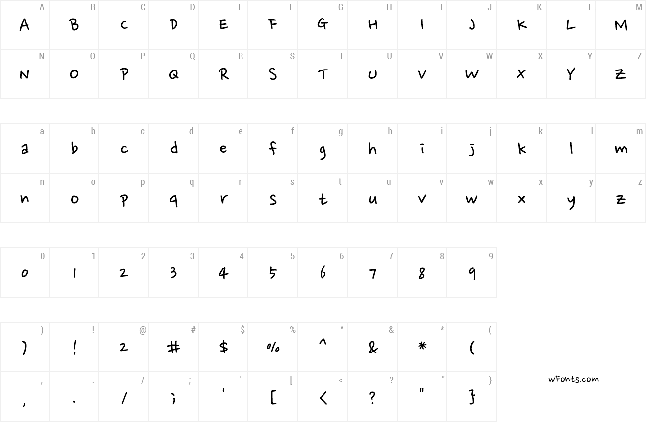 Download Free Font Nanum Pen Script